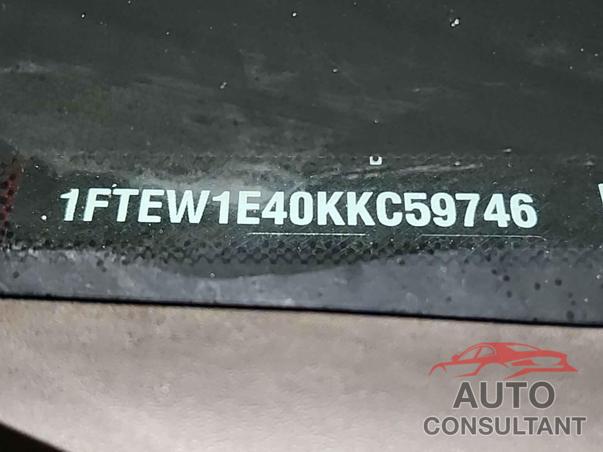 FORD F150 2019 - 1FTEW1E40KKC59746