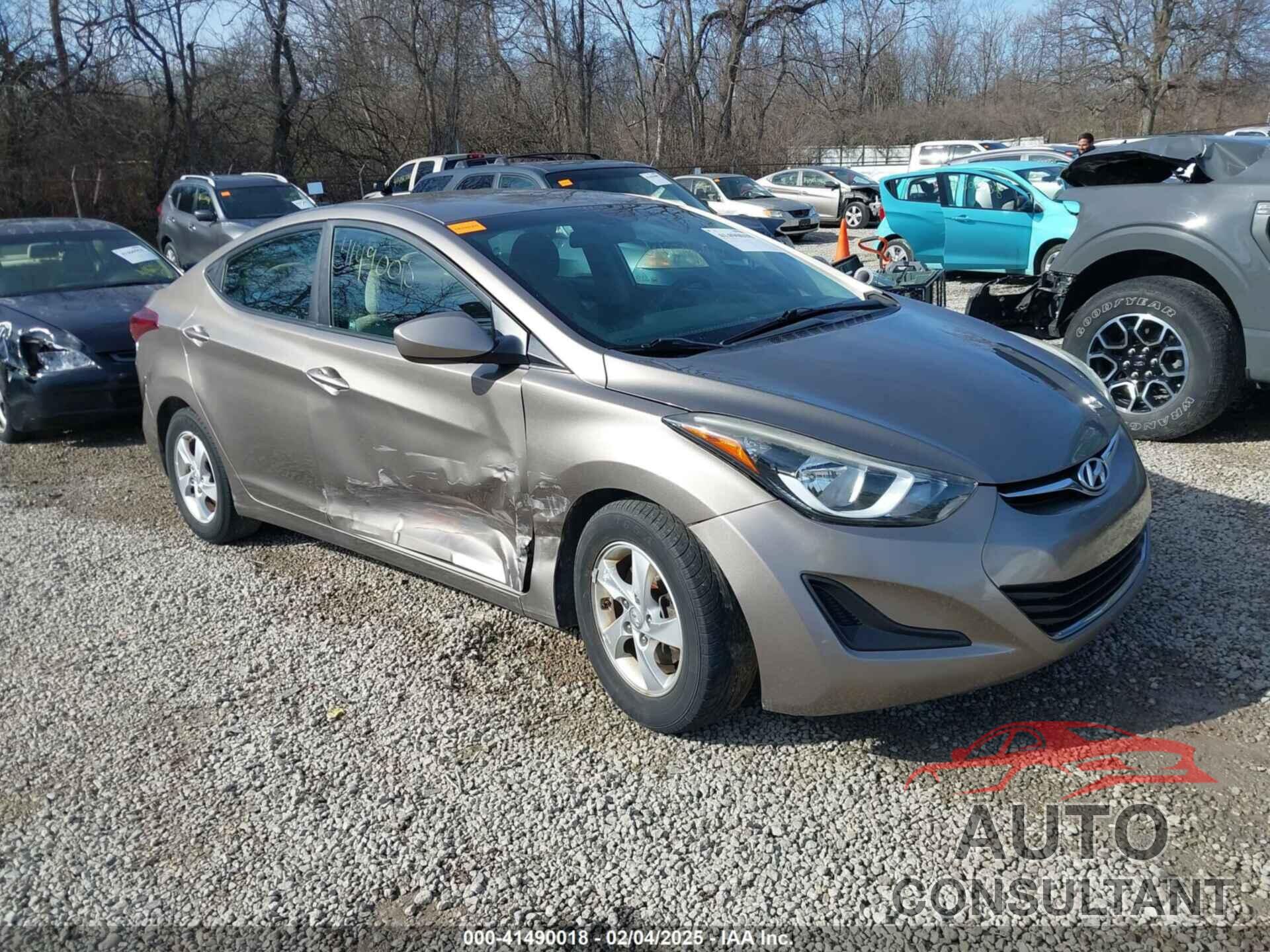 HYUNDAI ELANTRA 2015 - 5NPDH4AE5FH622097