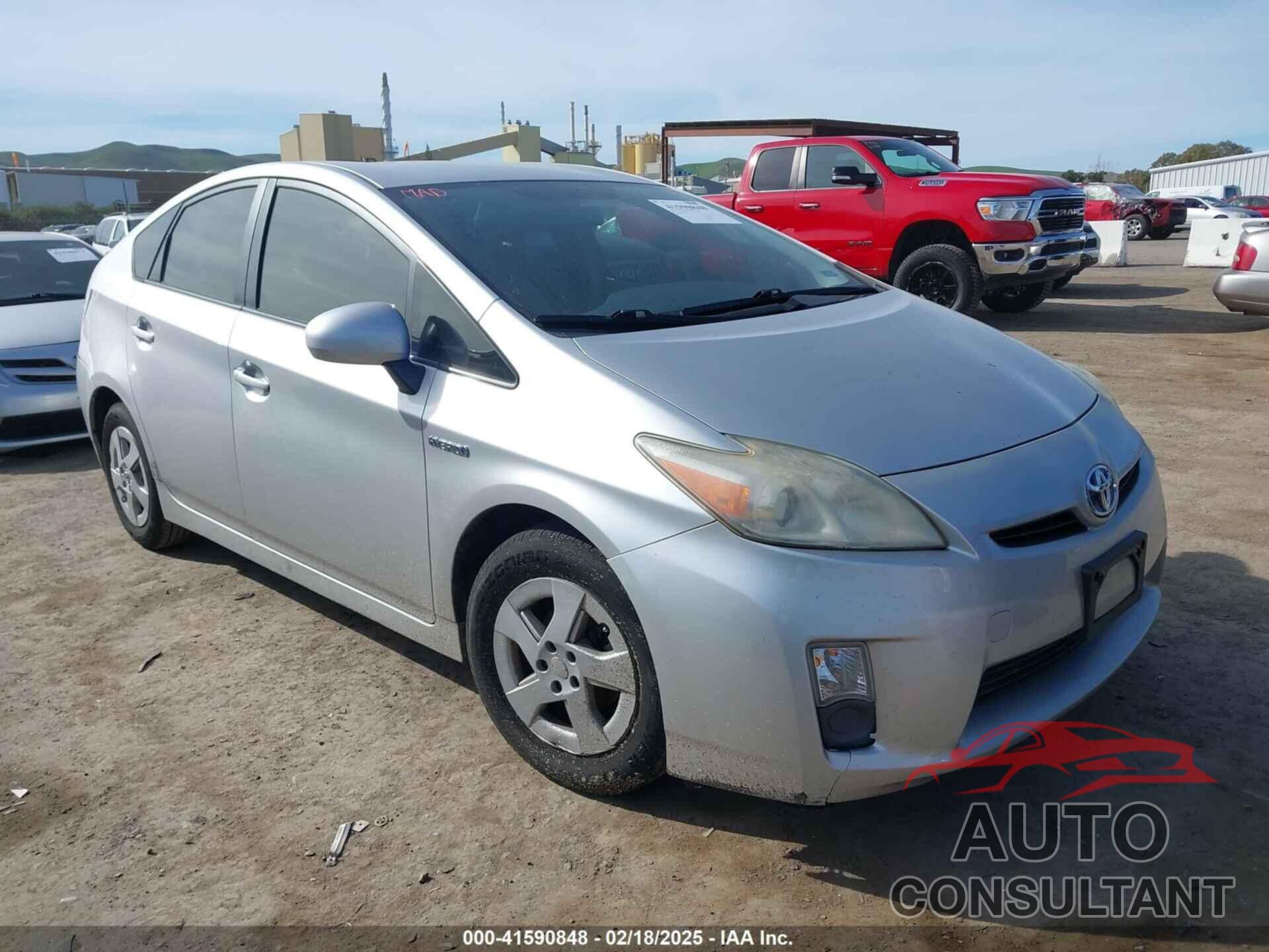 TOYOTA PRIUS 2011 - JTDKN3DUXB5302099