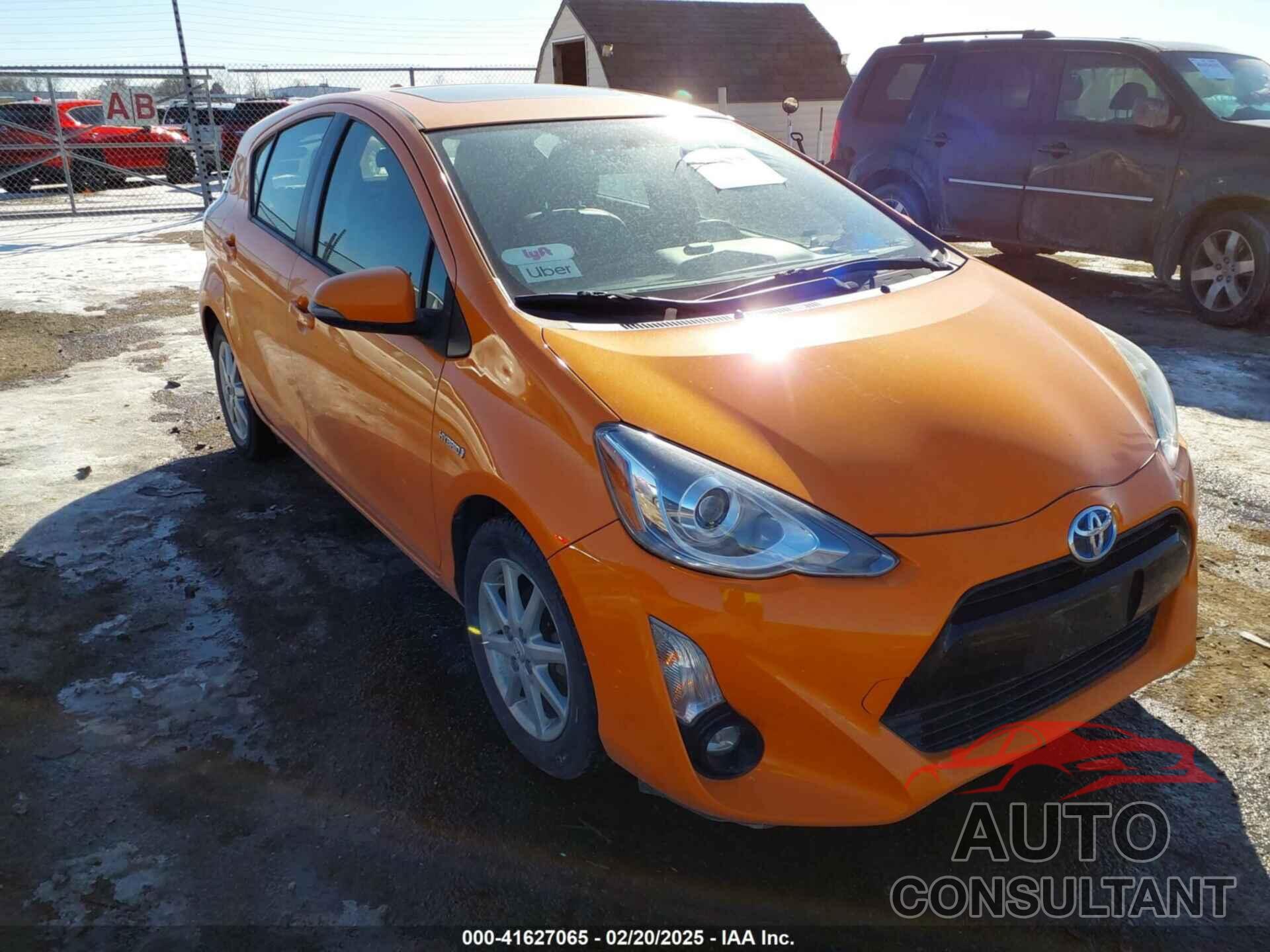TOYOTA PRIUS C 2015 - JTDKDTB31F1105350