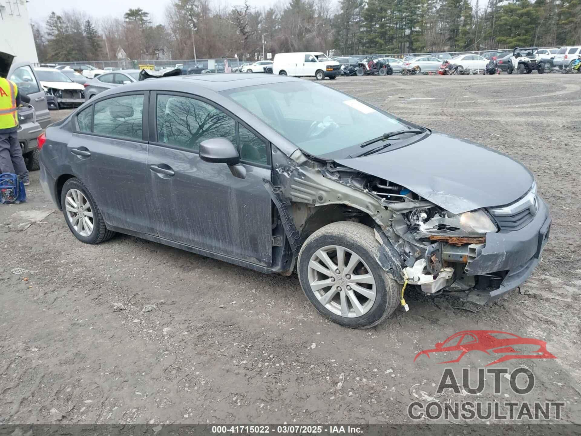HONDA CIVIC 2012 - 19XFB2F81CE304706