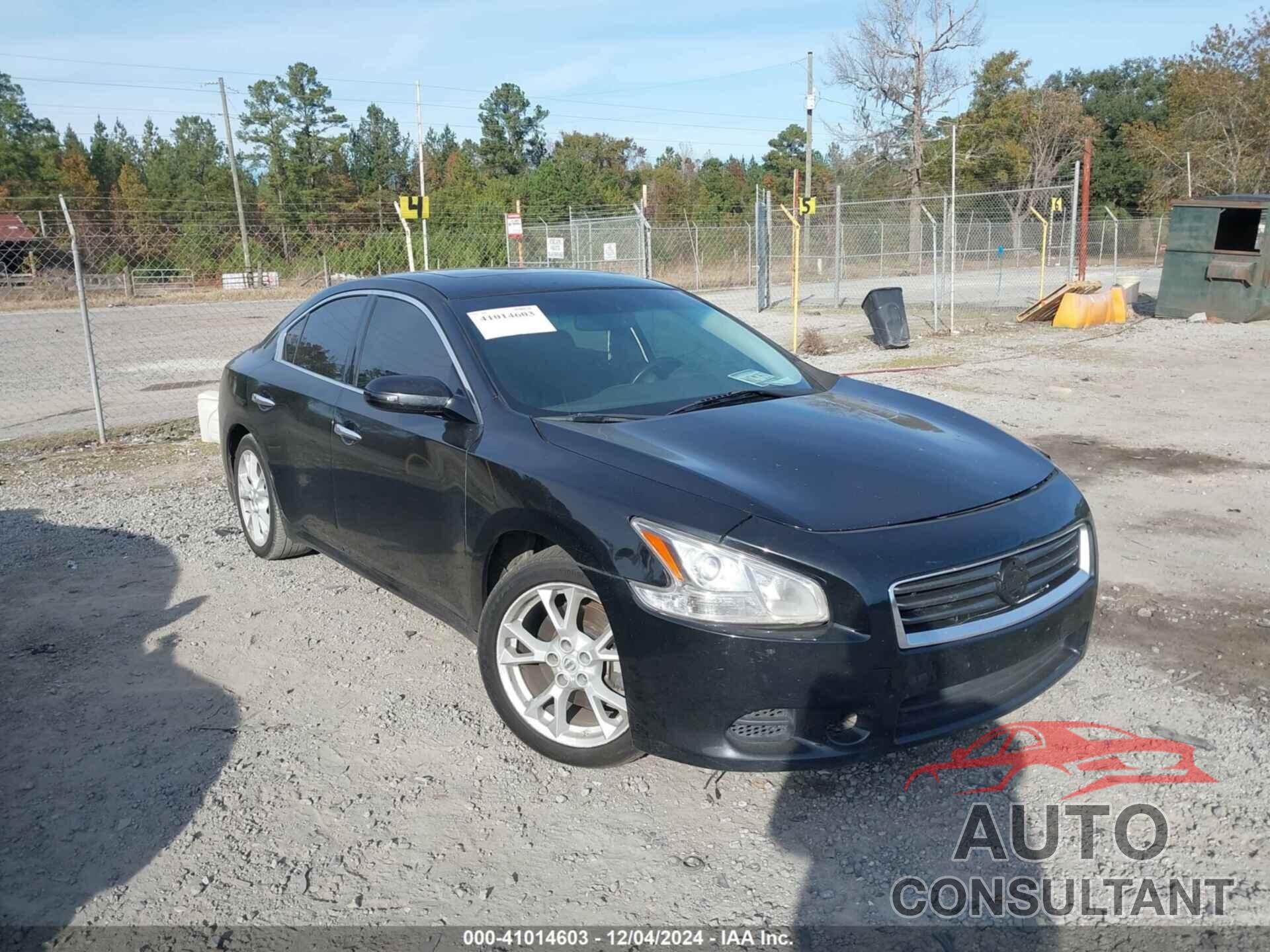 NISSAN MAXIMA 2013 - 1N4AA5AP9DC821151