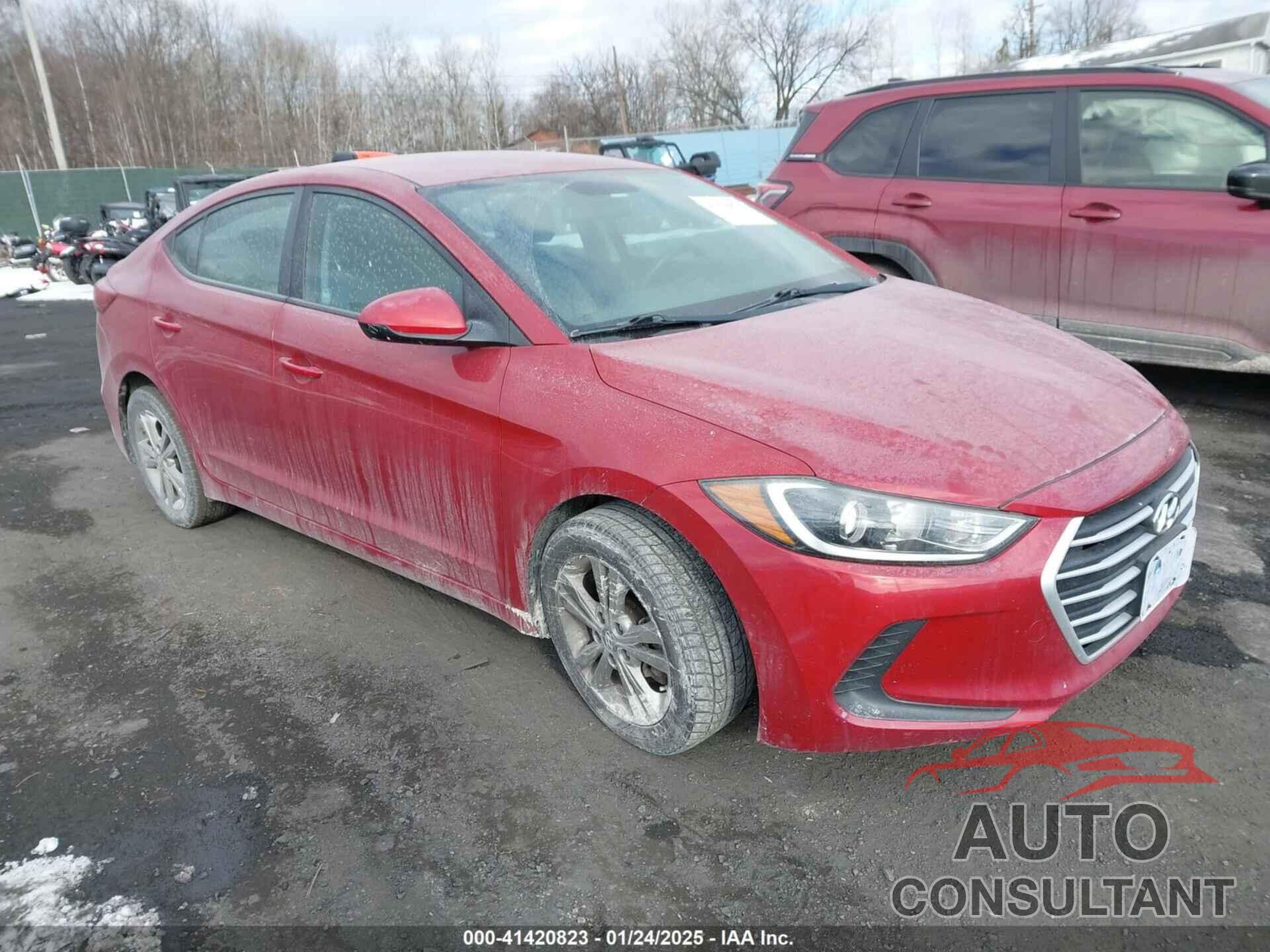 HYUNDAI ELANTRA 2017 - KMHD84LFXHU431480