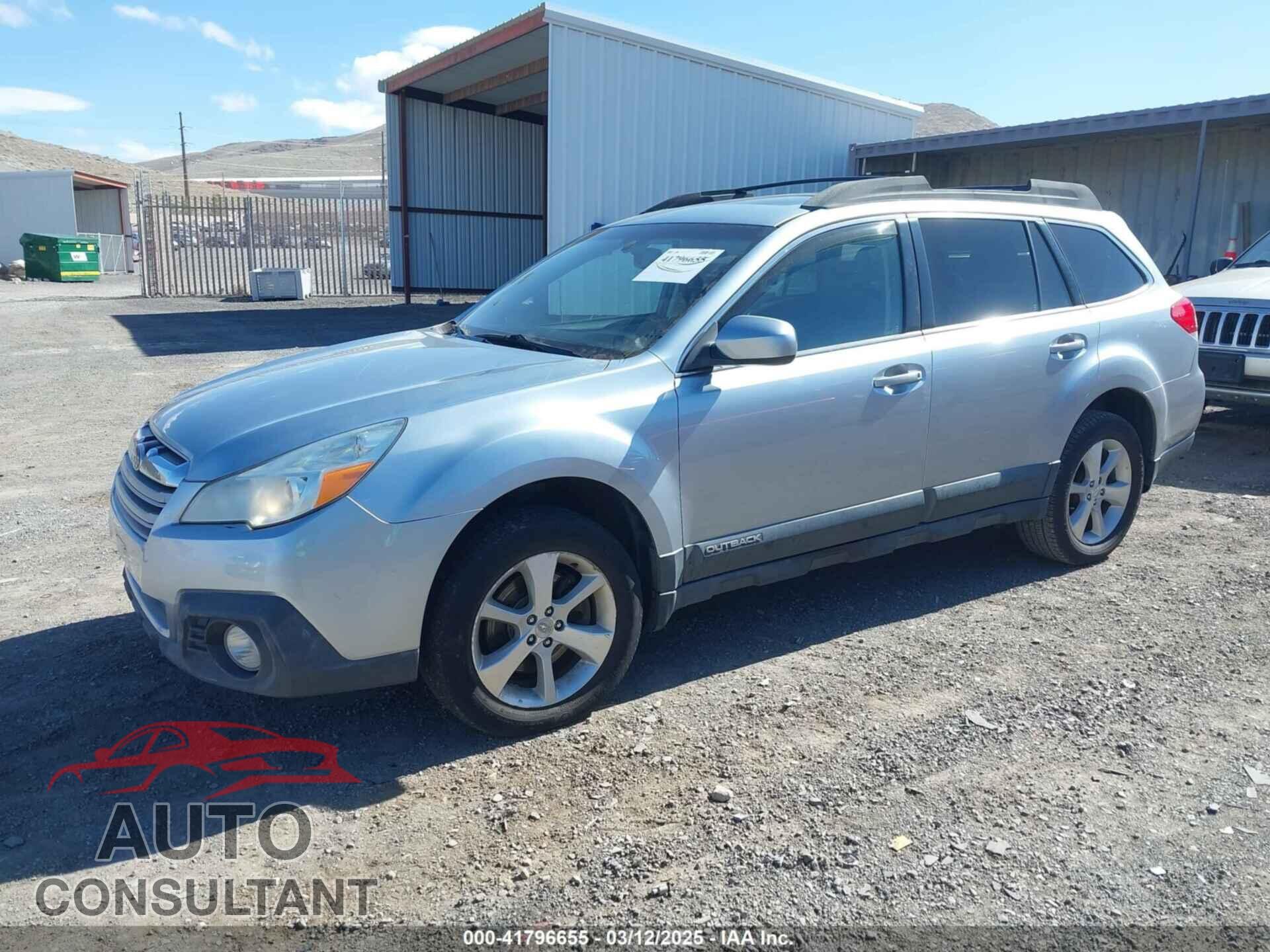 SUBARU OUTBACK 2013 - 4S4BRDPC2D2303180