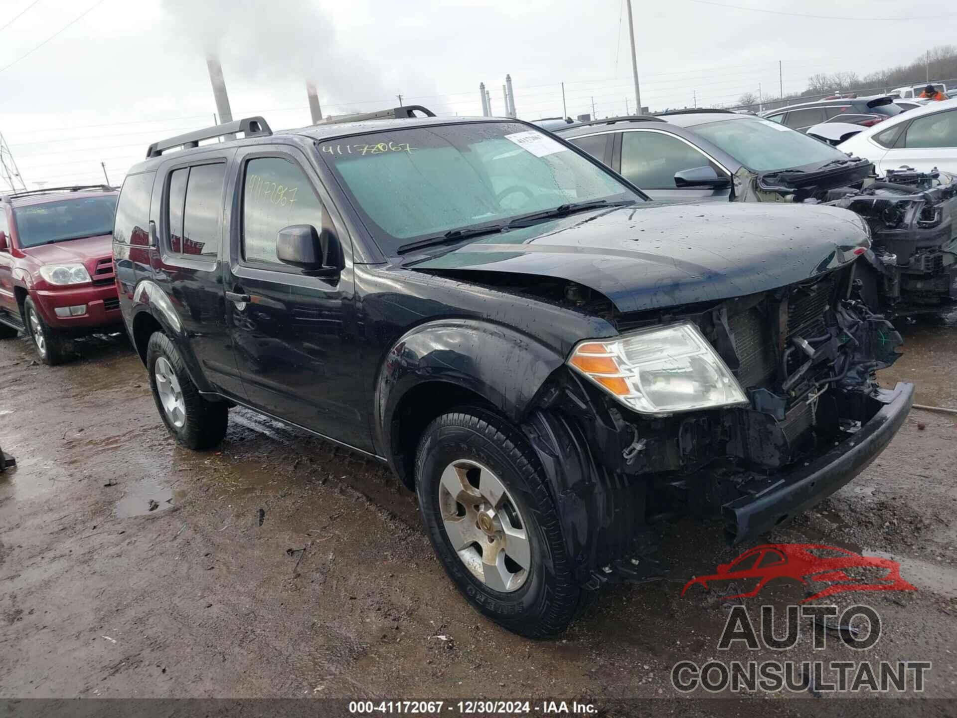 NISSAN PATHFINDER 2012 - 5N1AR1NN7CC620198
