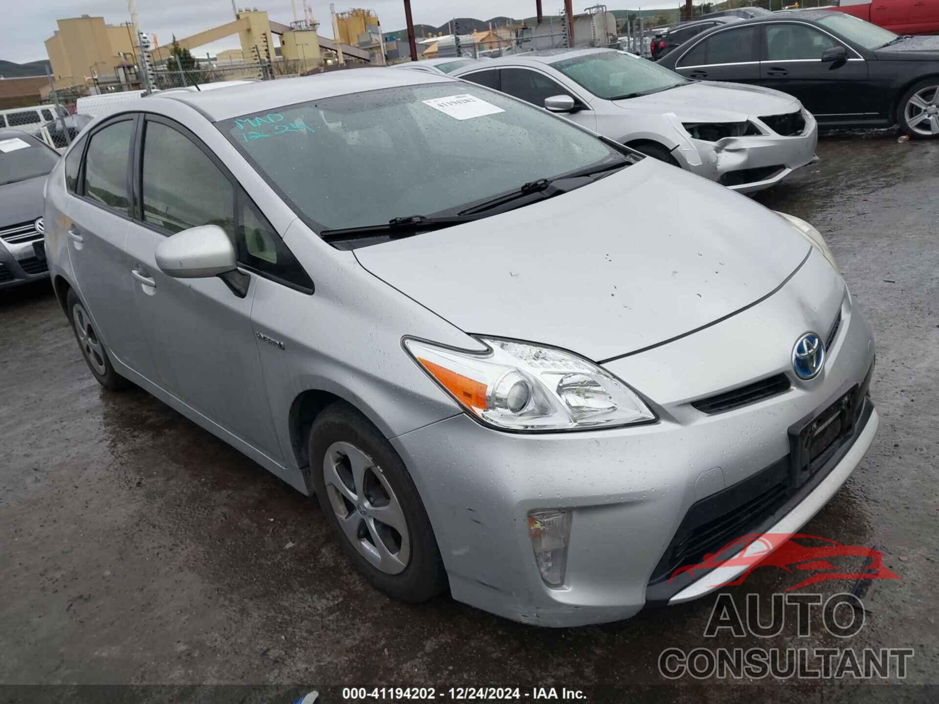 TOYOTA PRIUS 2014 - JTDKN3DU3E1744766