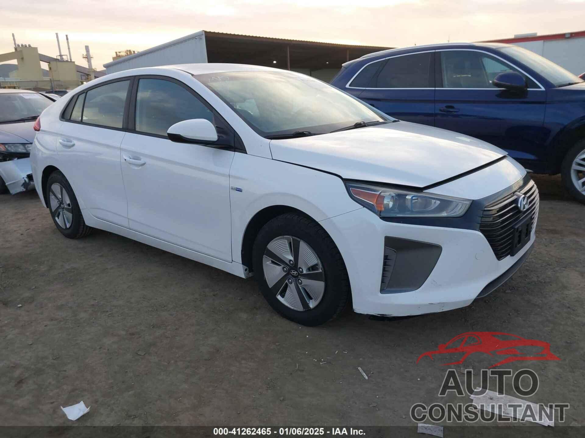 HYUNDAI IONIQ HYBRID 2017 - KMHC65LC5HU046292
