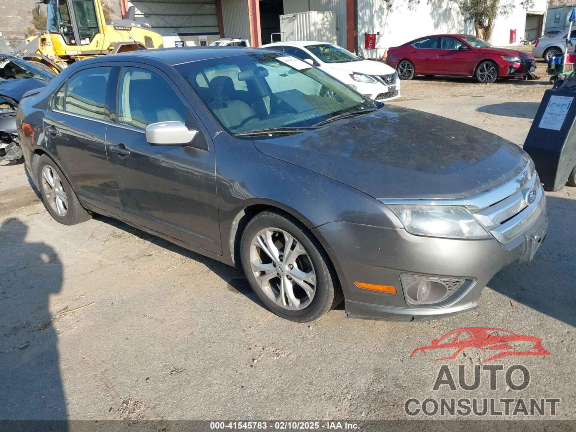 FORD FUSION 2012 - 3FAHP0HA1CR218650