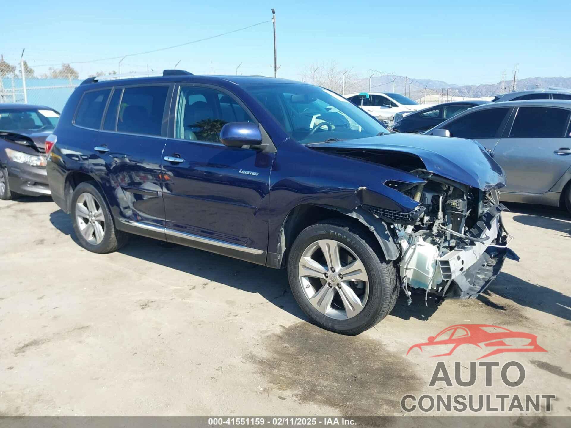 TOYOTA HIGHLANDER 2013 - 5TDDK3EH7DS175764