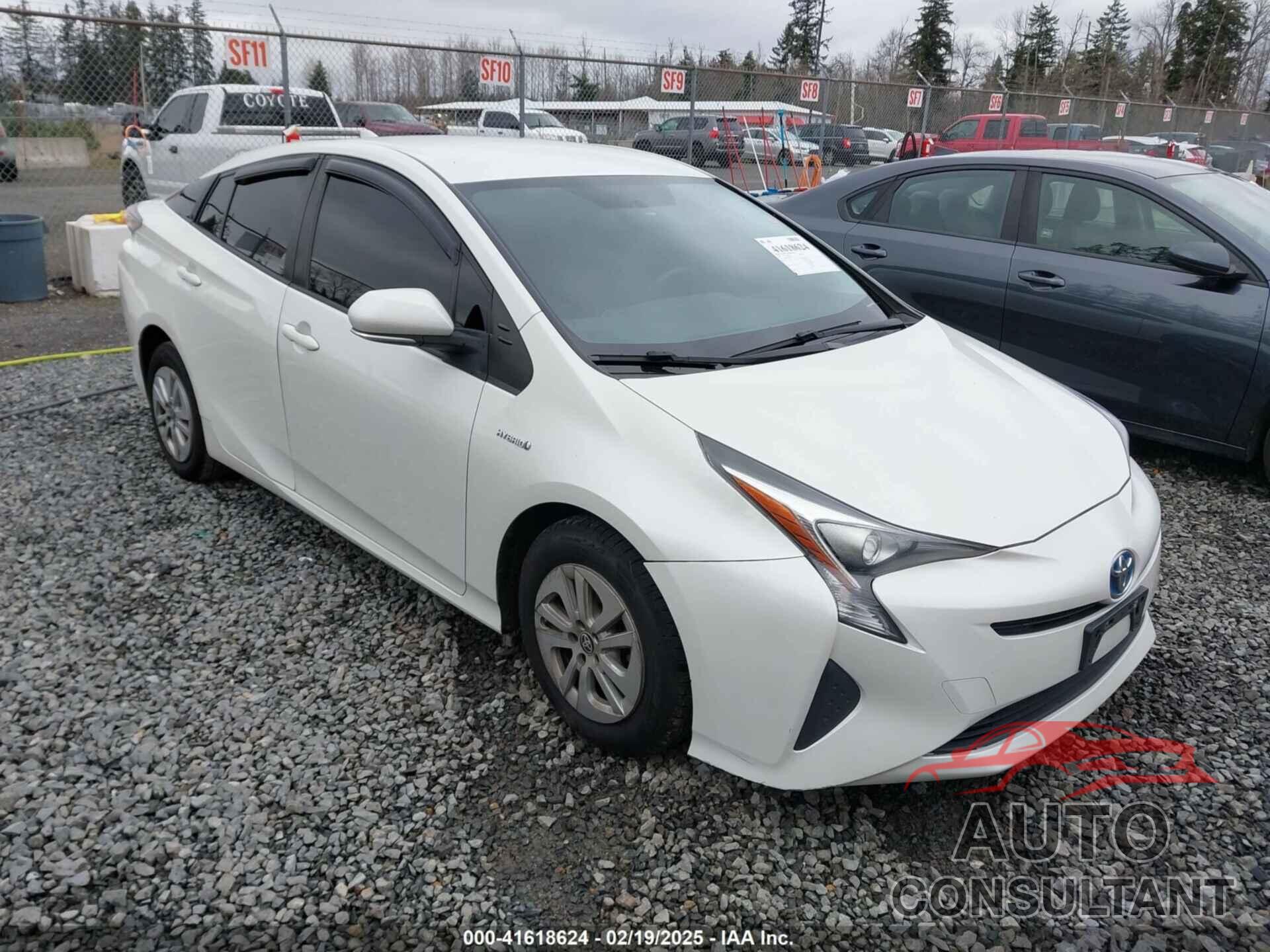 TOYOTA PRIUS 2016 - JTDKBRFU4G3023159