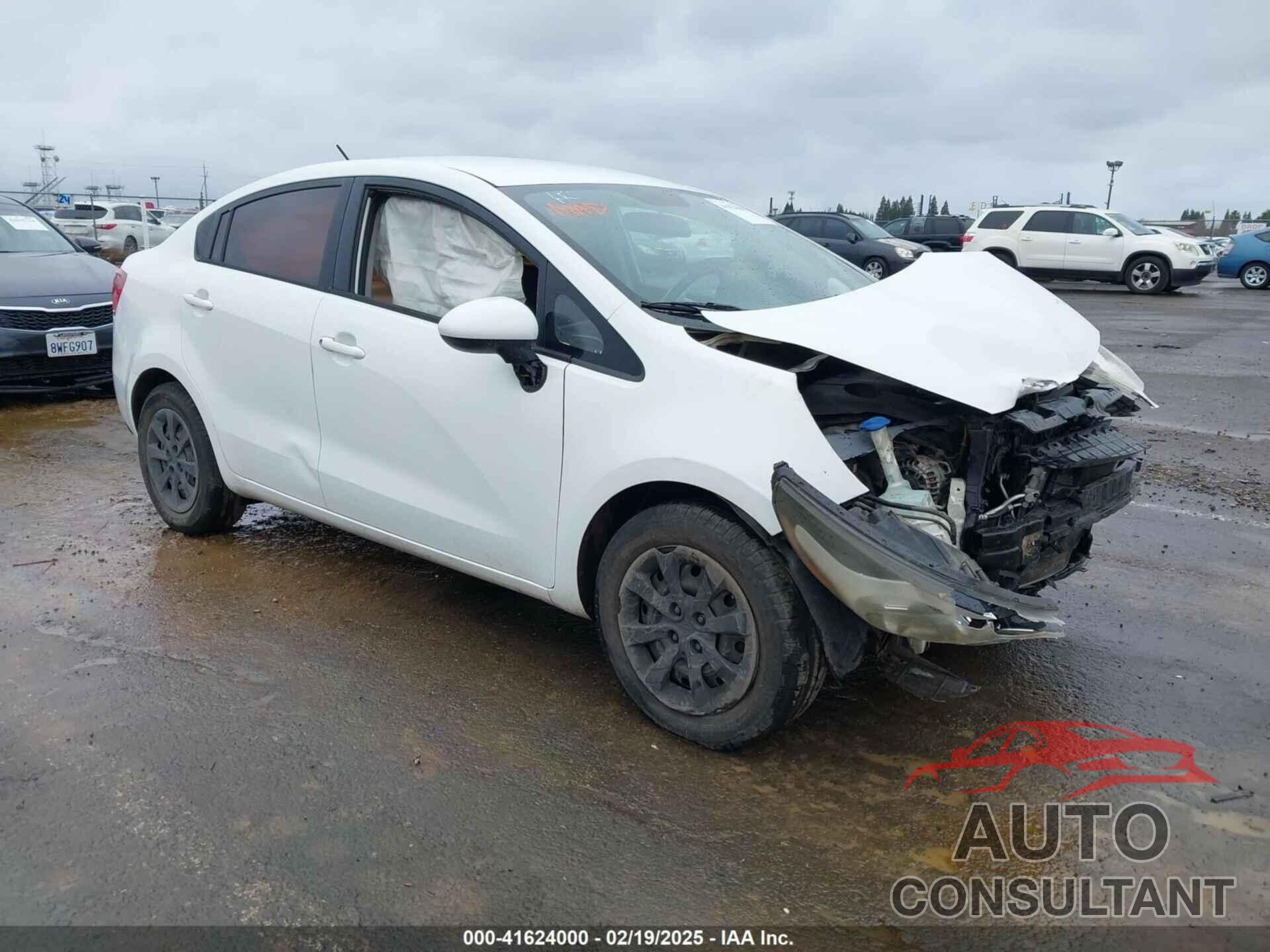 KIA RIO 2014 - KNADM4A3XE6350212