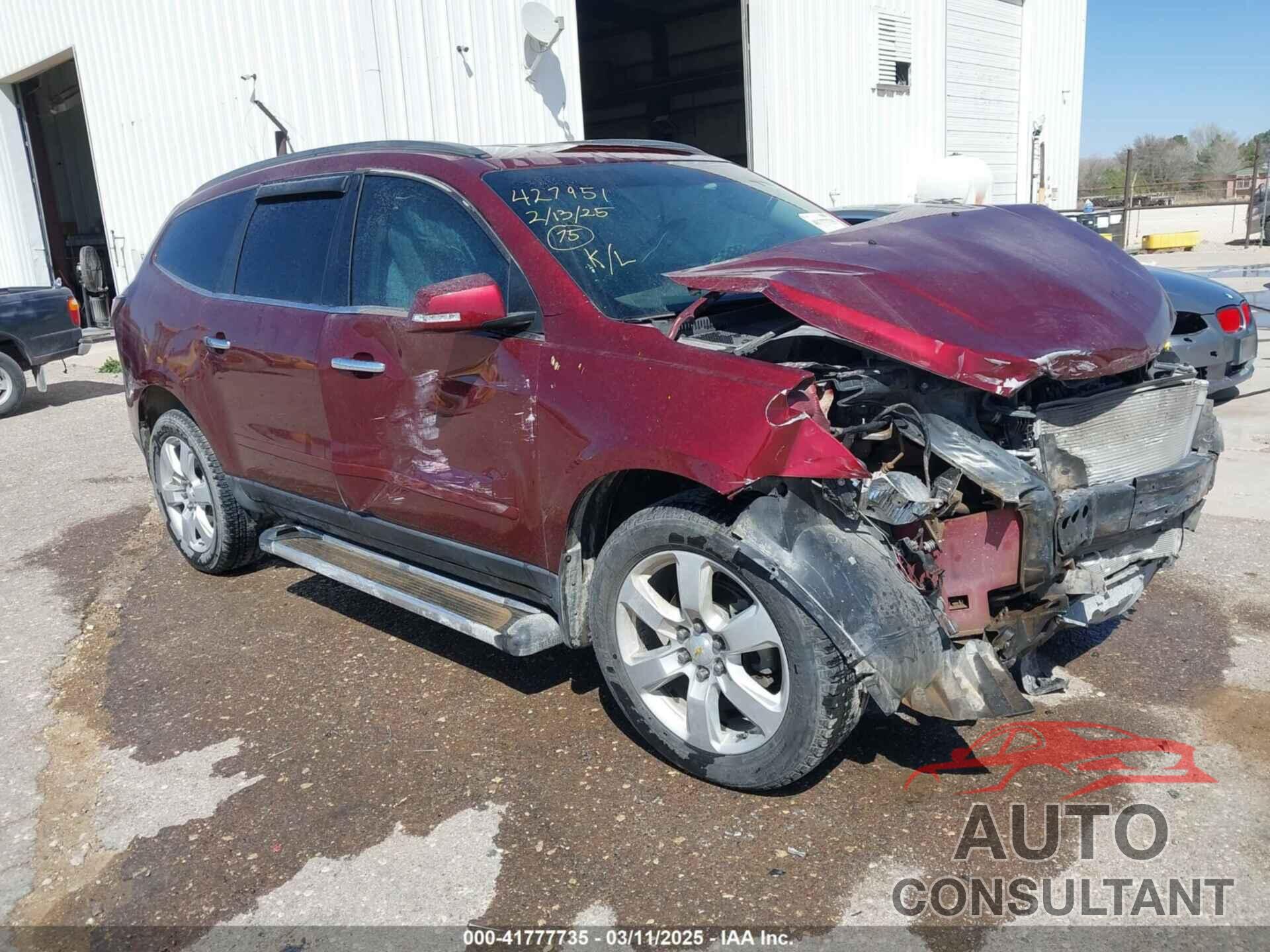 CHEVROLET TRAVERSE 2017 - 1GNKRGKD3HJ163925