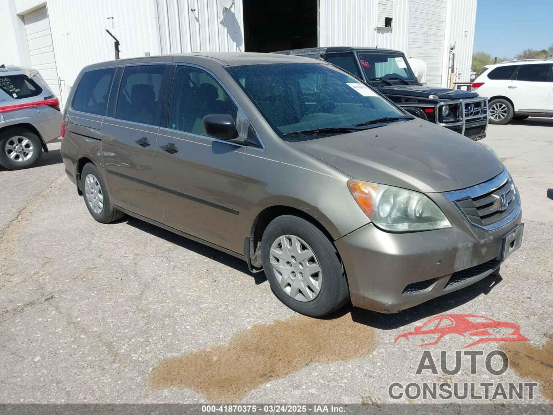 HONDA ODYSSEY 2009 - 5FNRL382X9B019613