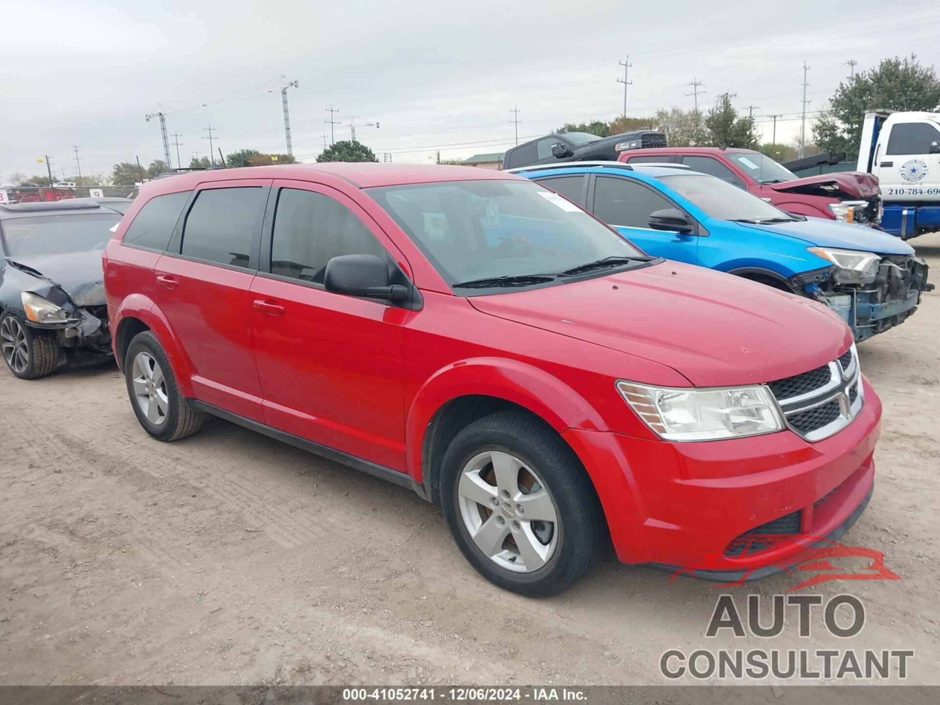 DODGE JOURNEY 2013 - 3C4PDCABXDT659717