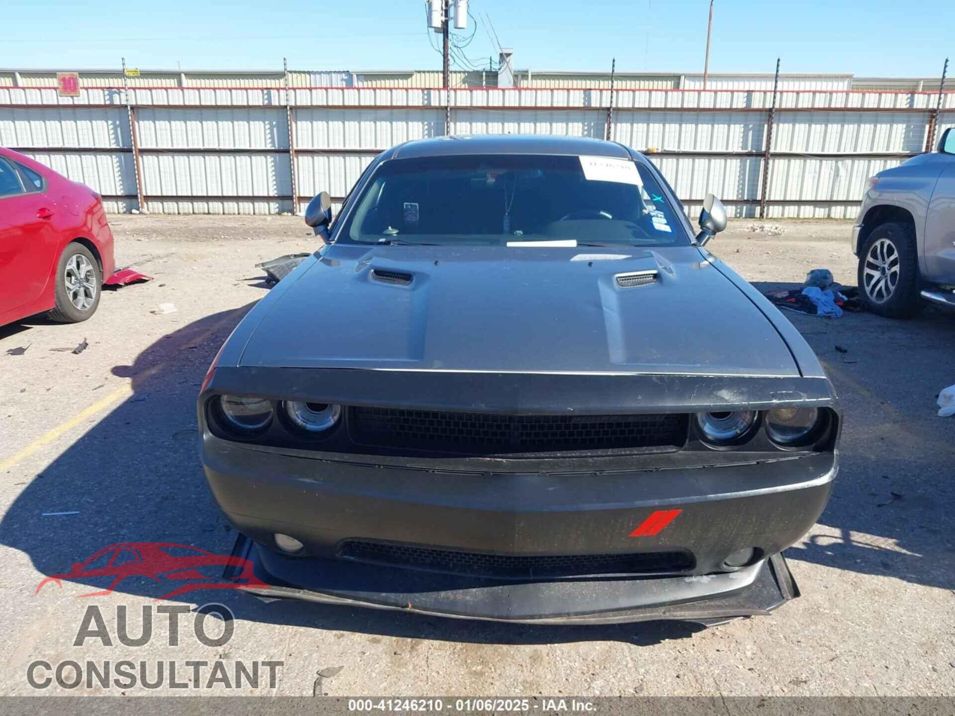 DODGE CHALLENGER 2012 - 2C3CDYAG3CH275622