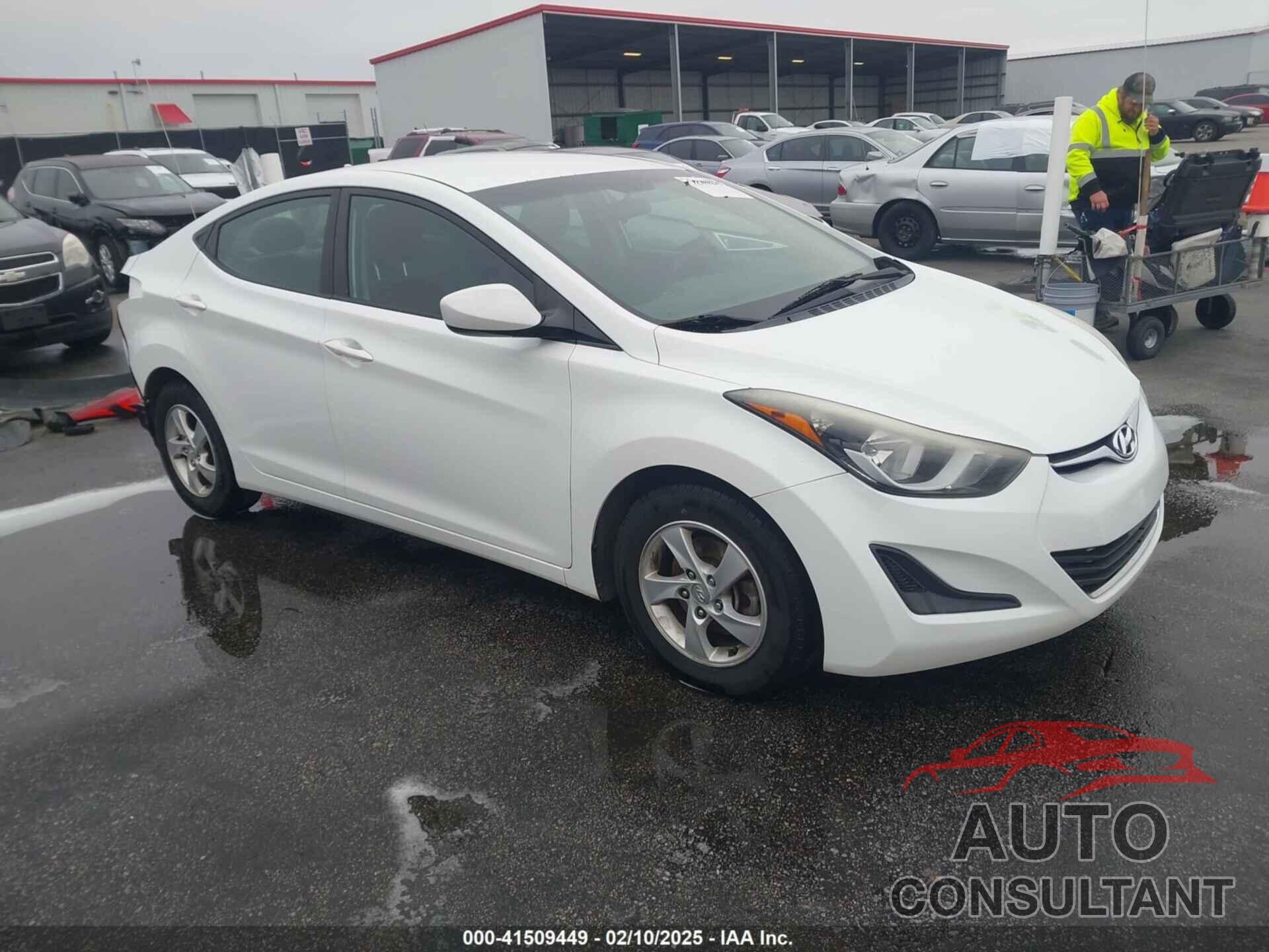 HYUNDAI ELANTRA 2014 - 5NPDH4AE7EH487607