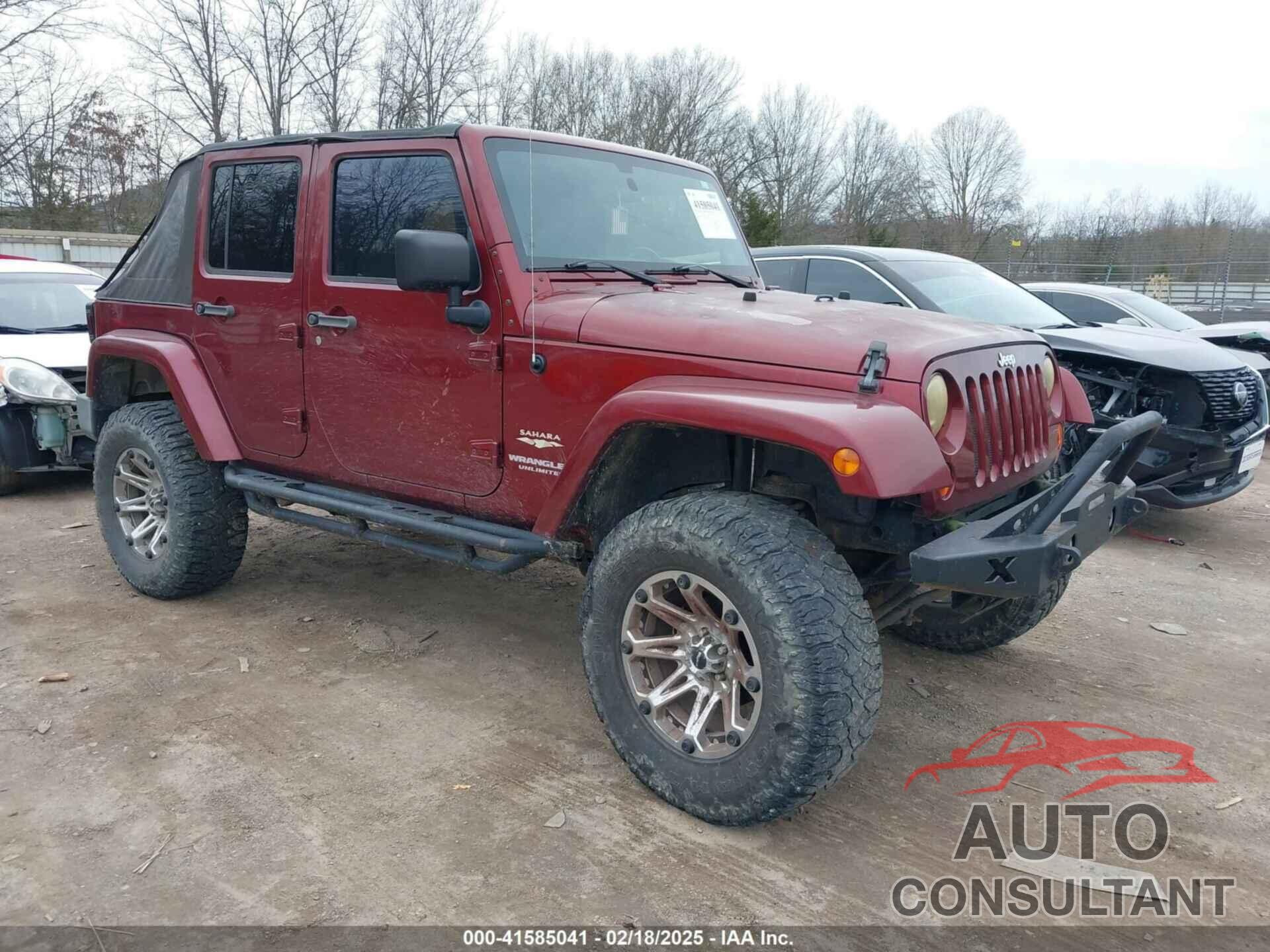 JEEP WRANGLER UNLIMITED 2009 - 1J4GA59159L743652