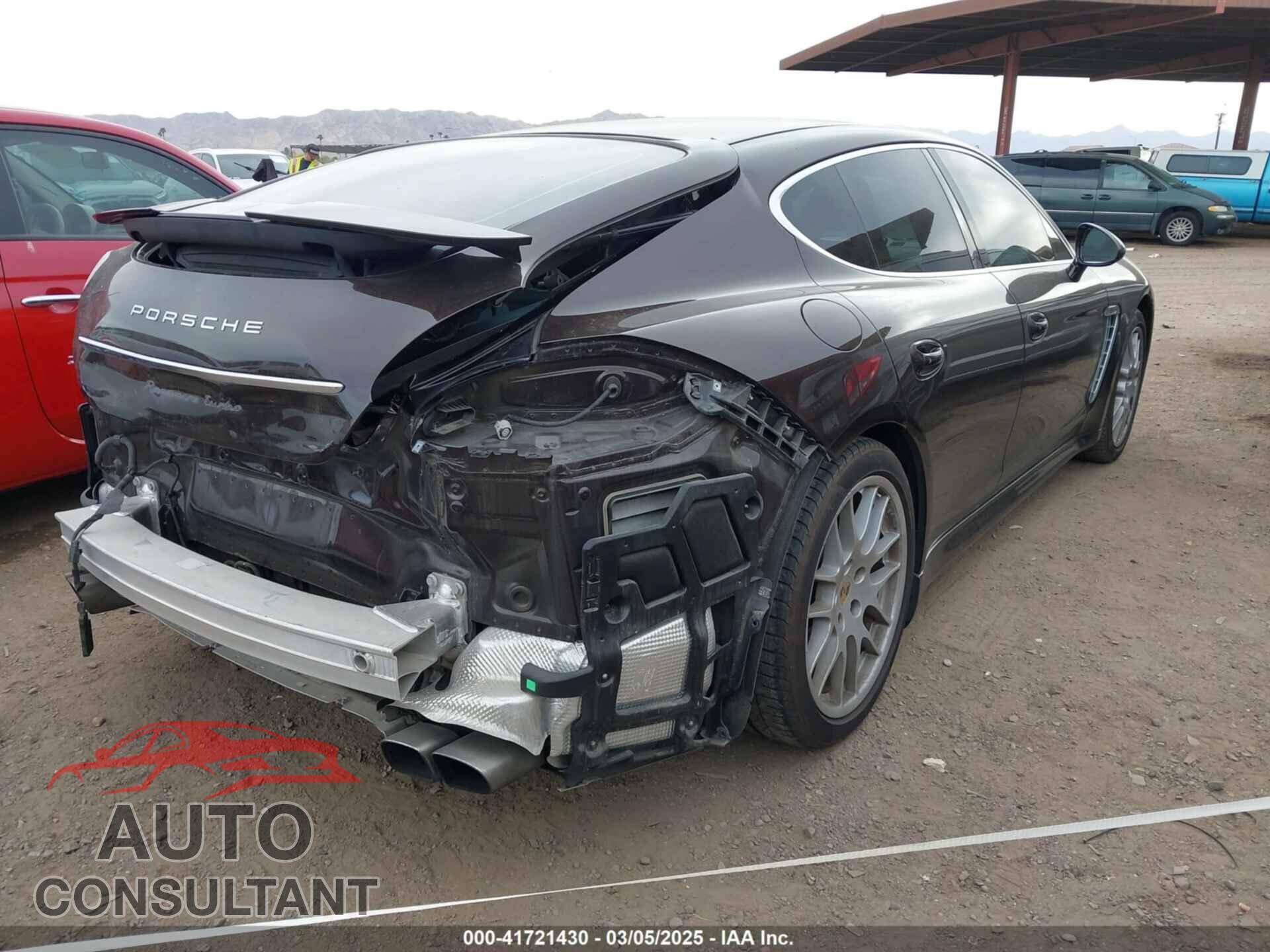 PORSCHE PANAMERA 2011 - WP0AC2A70BL090139