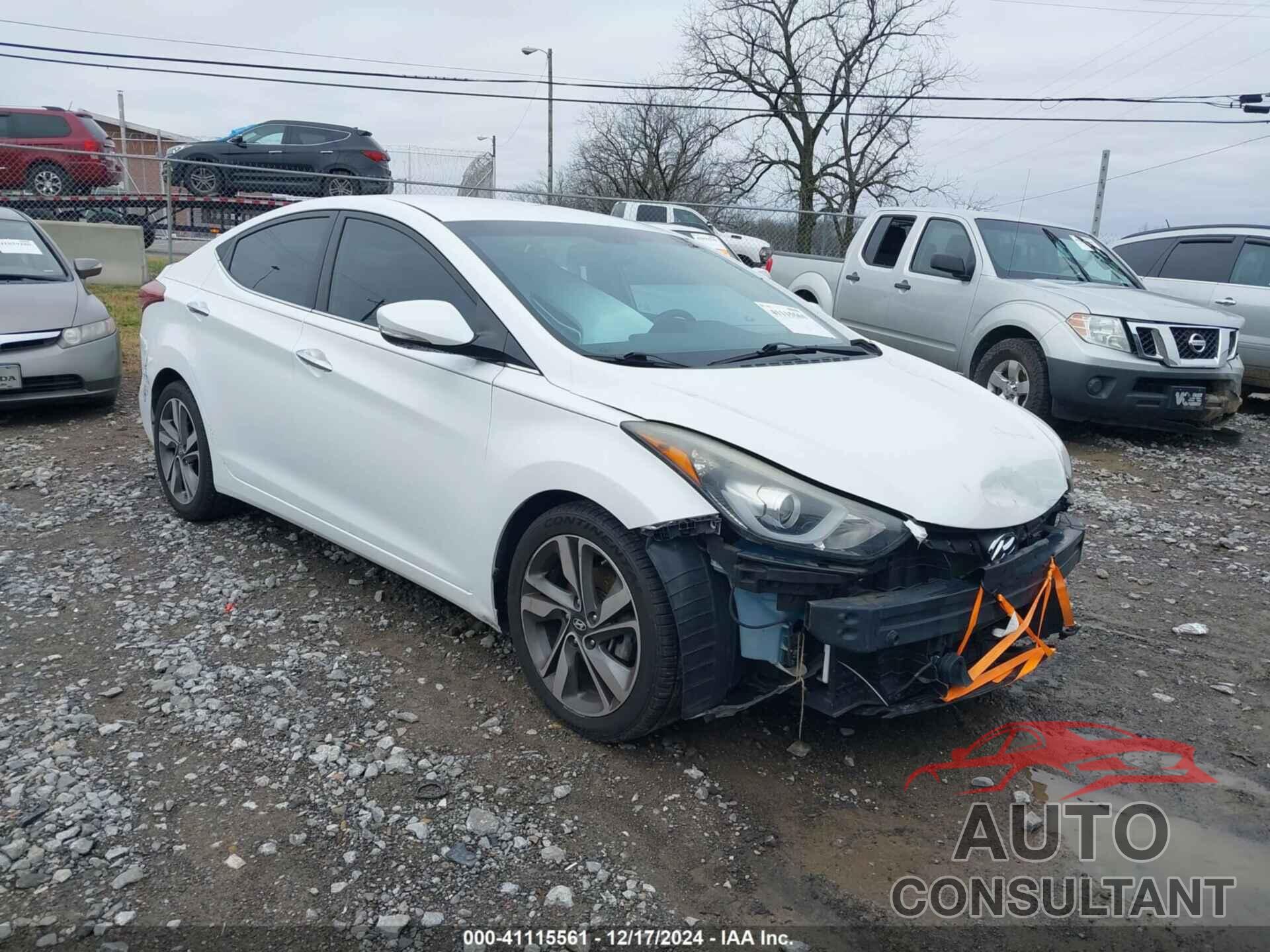 HYUNDAI ELANTRA 2015 - 5NPDH4AE3FH623975