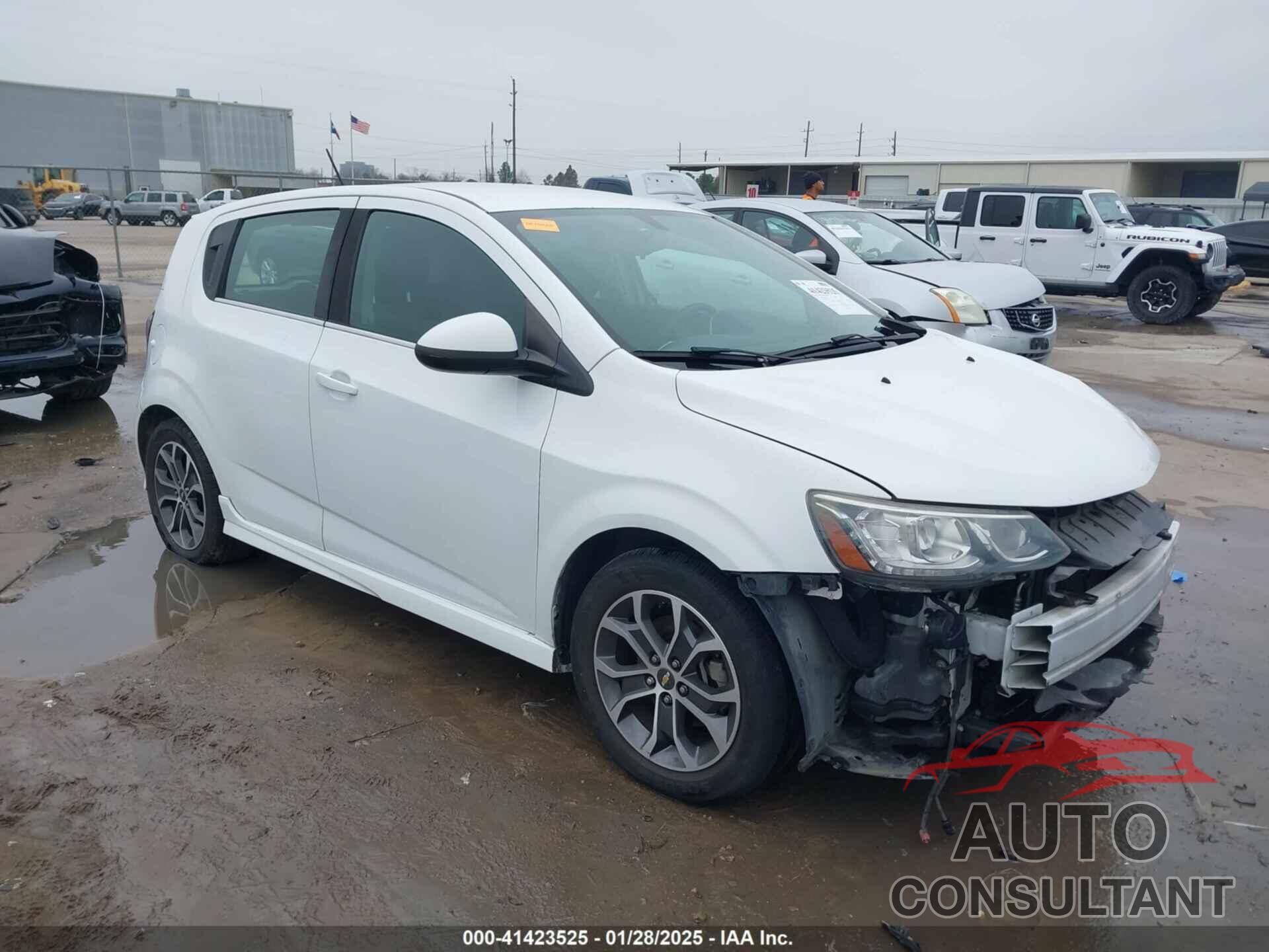 CHEVROLET SONIC 2017 - 1G1JD6SH6H4178006
