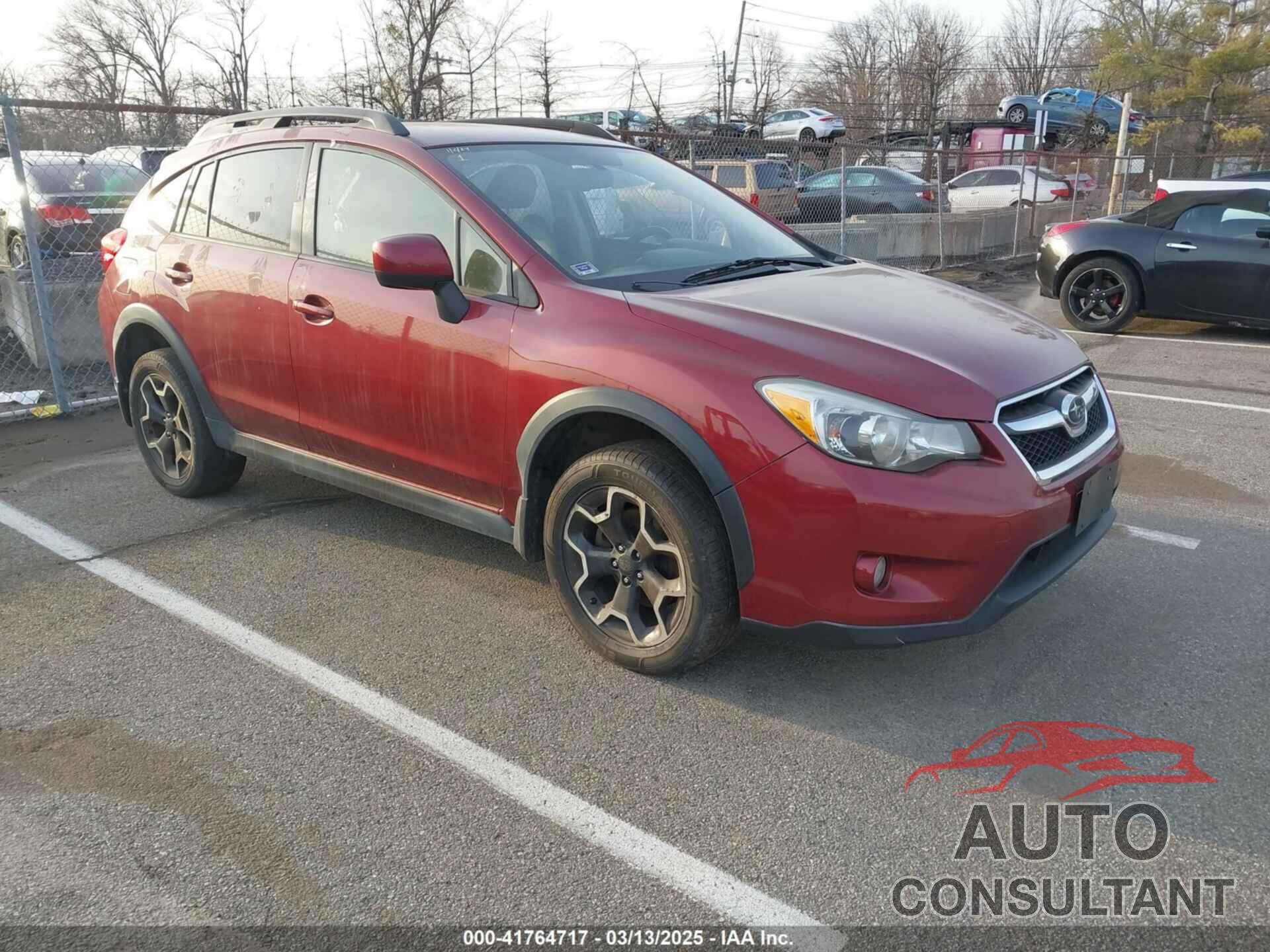 SUBARU XV CROSSTREK 2013 - JF2GPAGC4D2214789