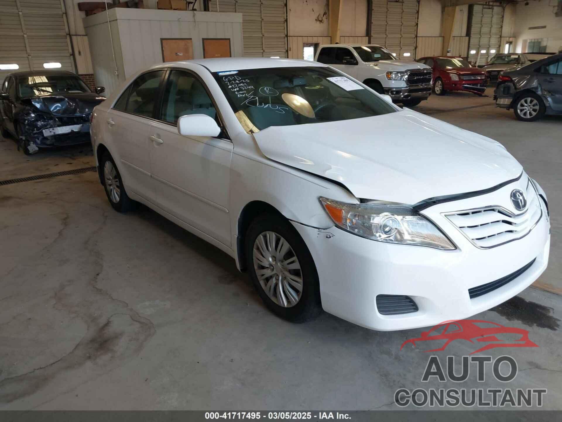 TOYOTA CAMRY 2011 - 4T4BF3EK9BR113249