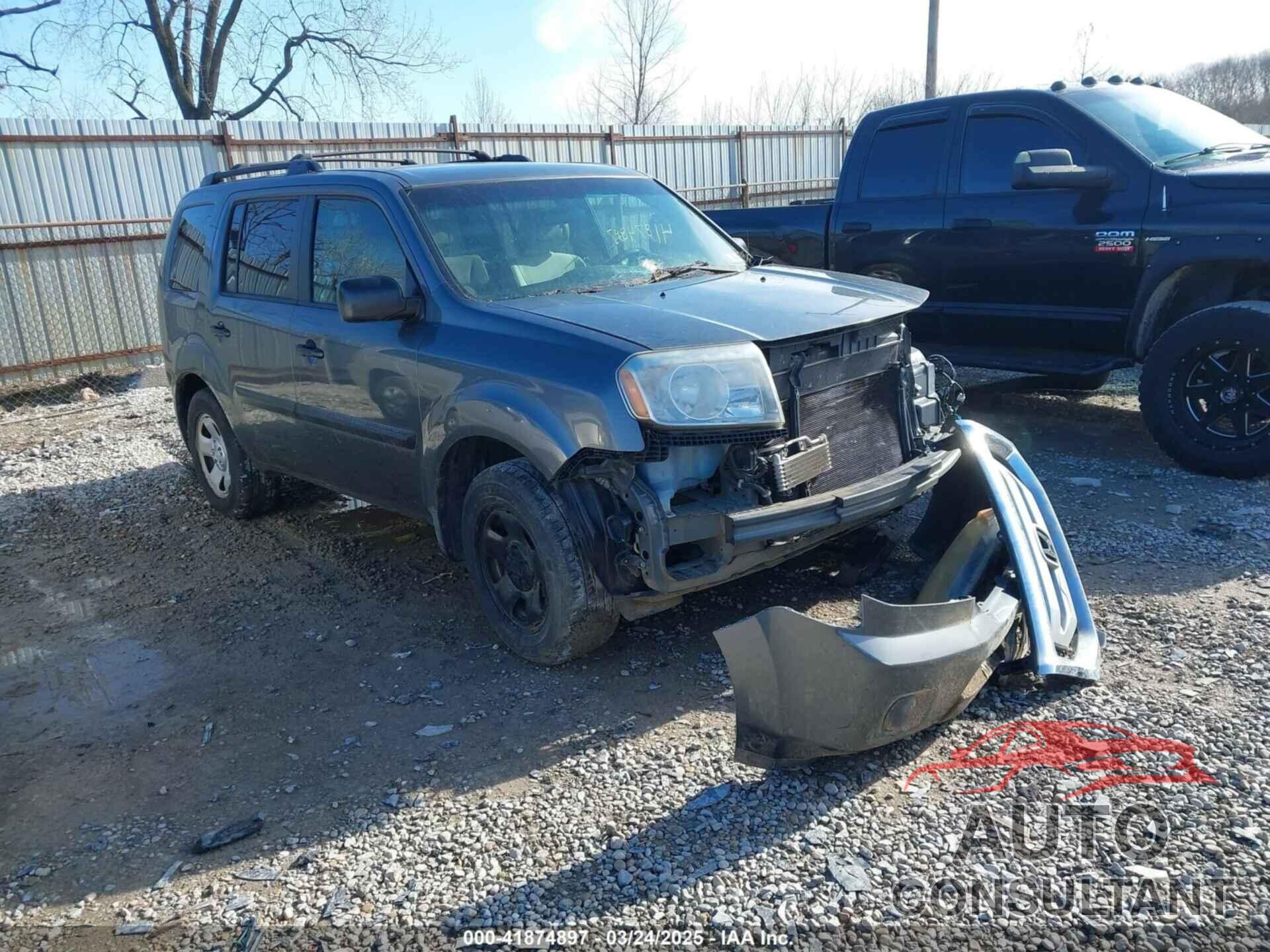 HONDA PILOT 2010 - 5FNYF4H20AB005071