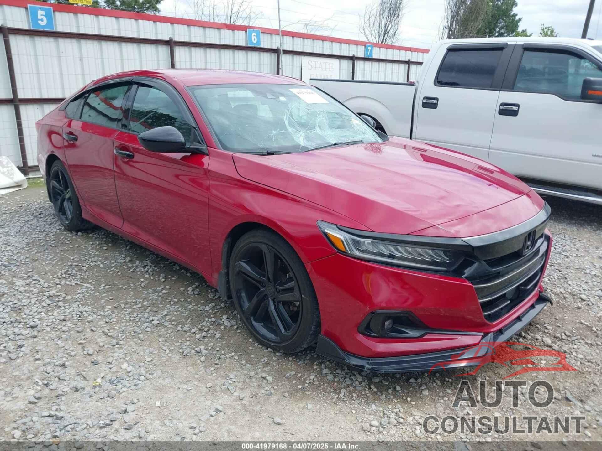 HONDA ACCORD 2021 - 1HGCV1F37MA001119