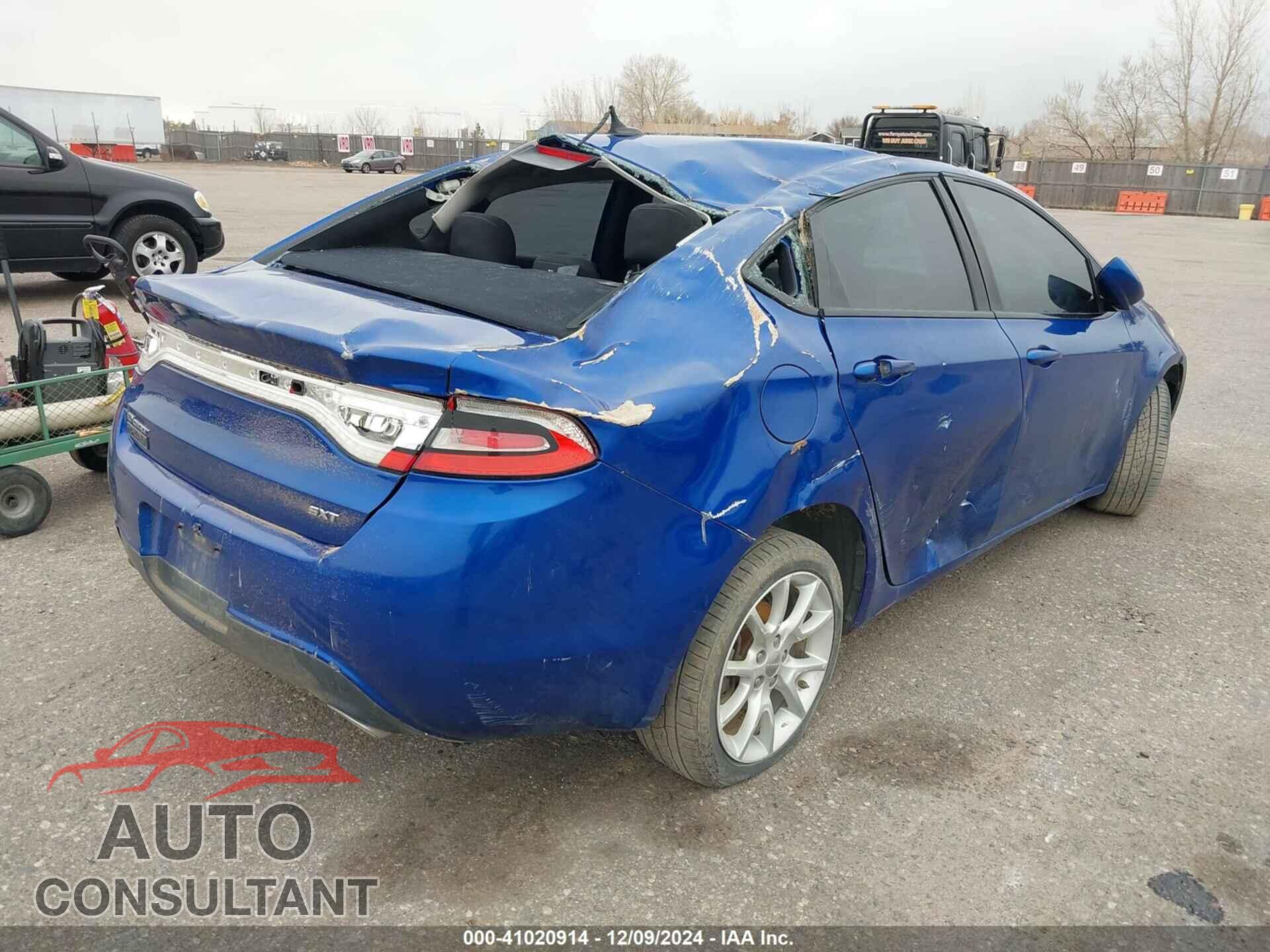 DODGE DART 2013 - 1C3CDFBA9DD342978