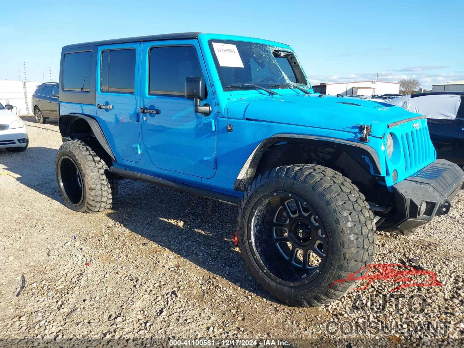 JEEP WRANGLER UNLIMITED 2017 - 1C4BJWDG8HL574971