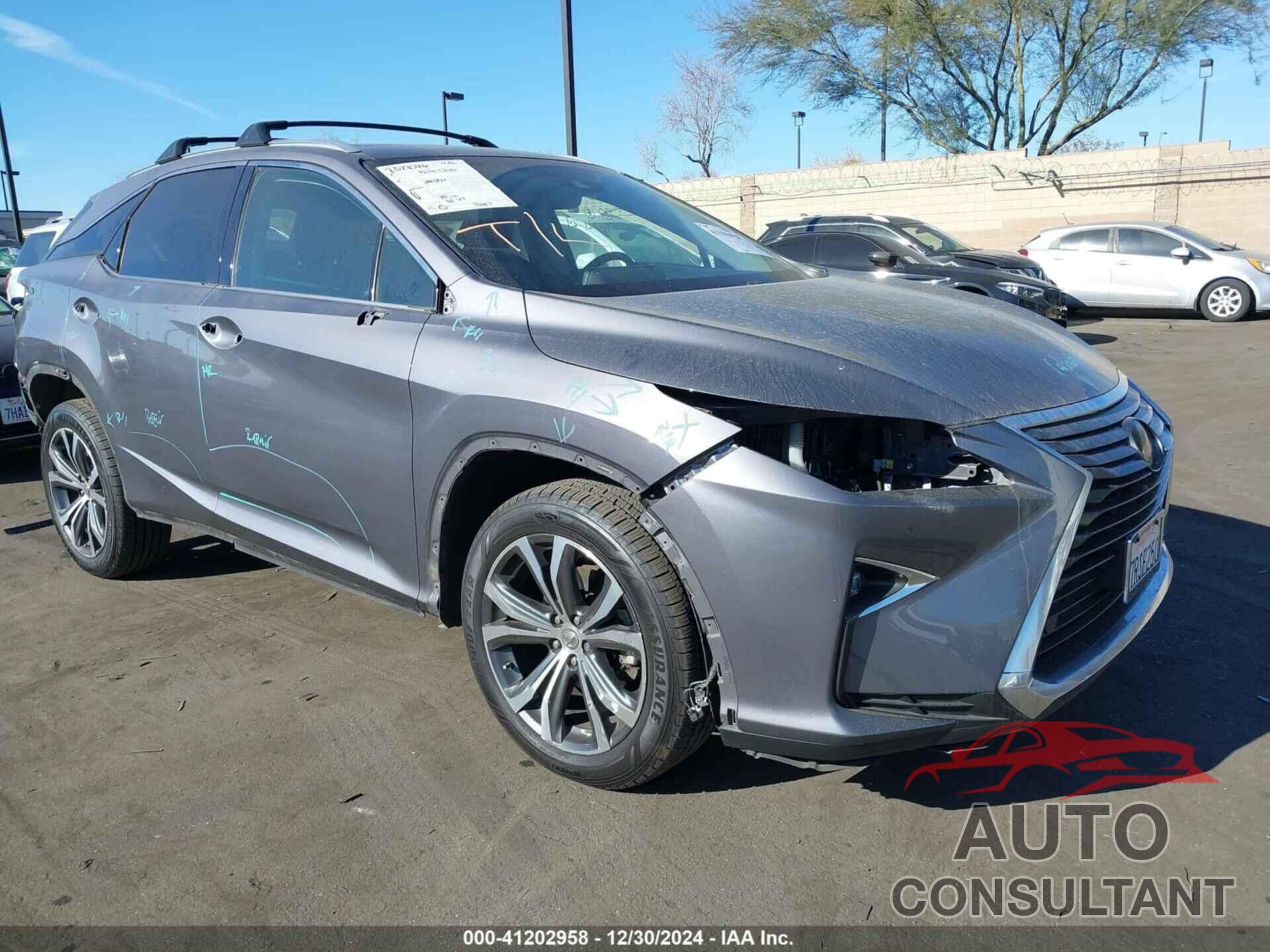 LEXUS RX 350 2016 - 2T2BZMCA6GC013728