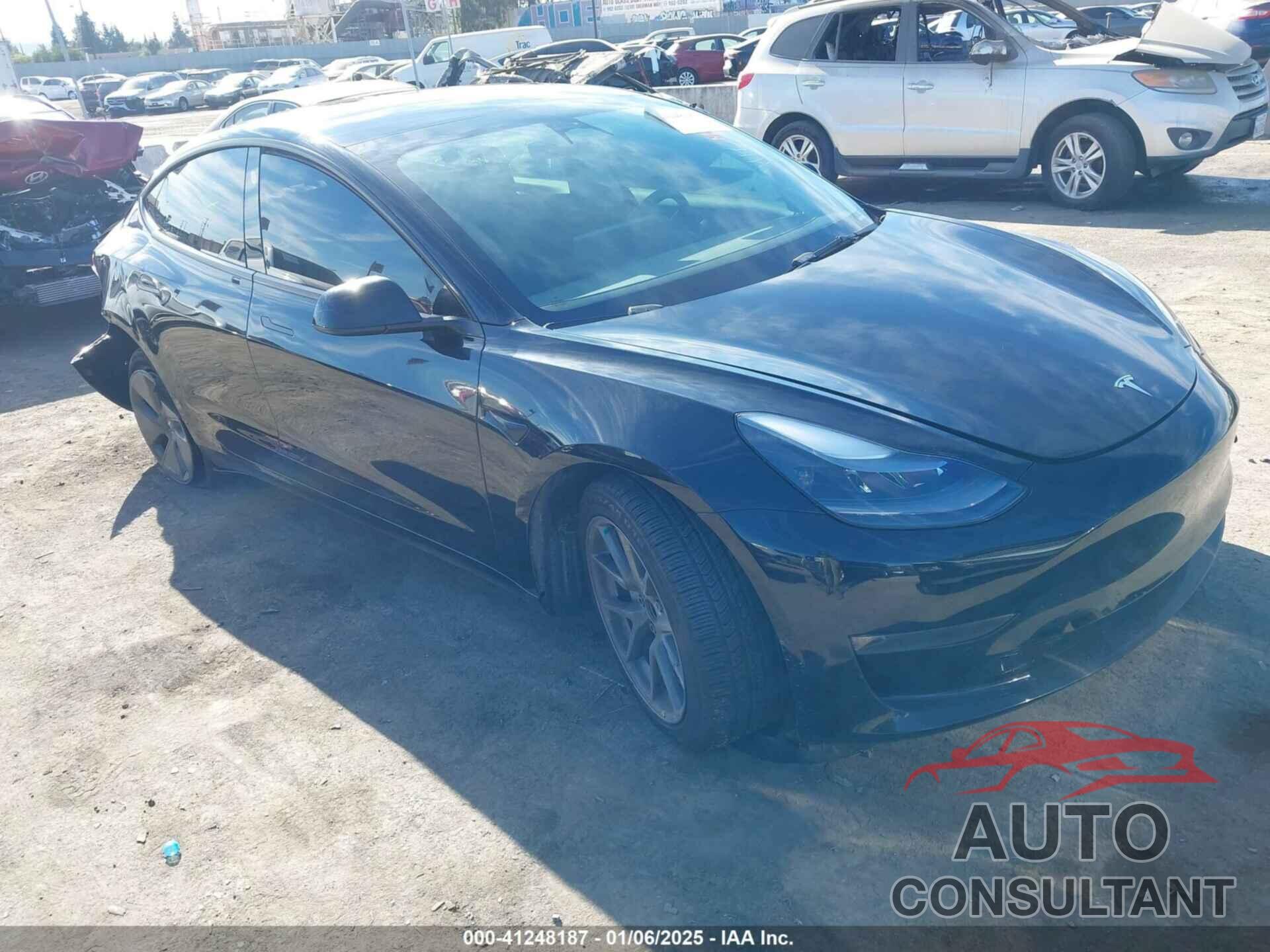 TESLA MODEL 3 2022 - 5YJ3E1EB1NF313954