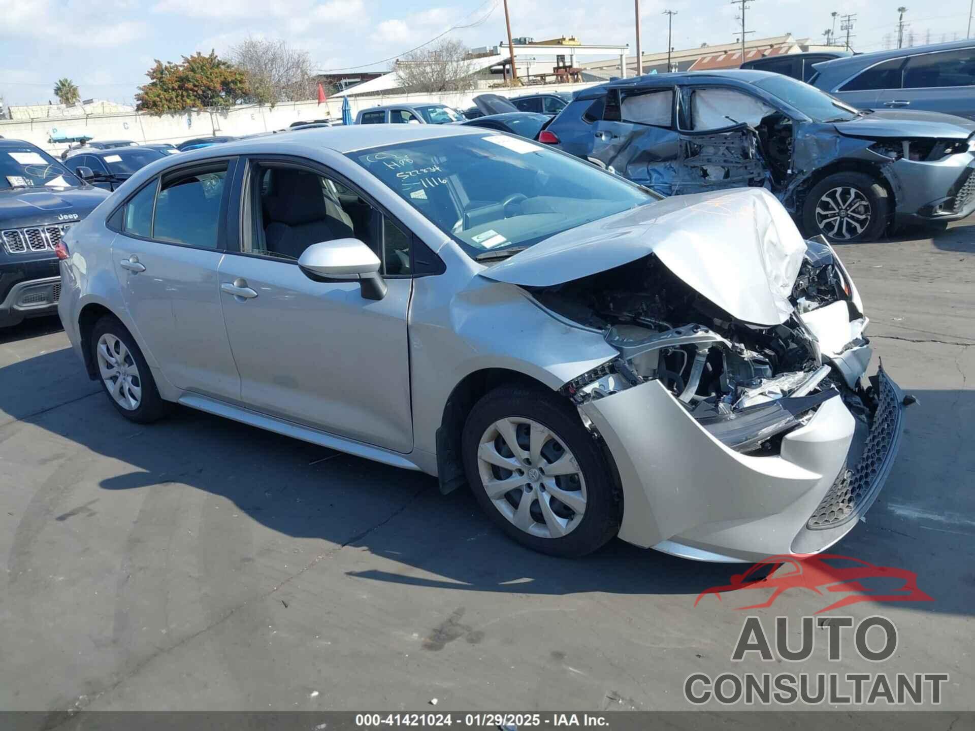 TOYOTA COROLLA 2020 - JTDEPRAE7LJ093517