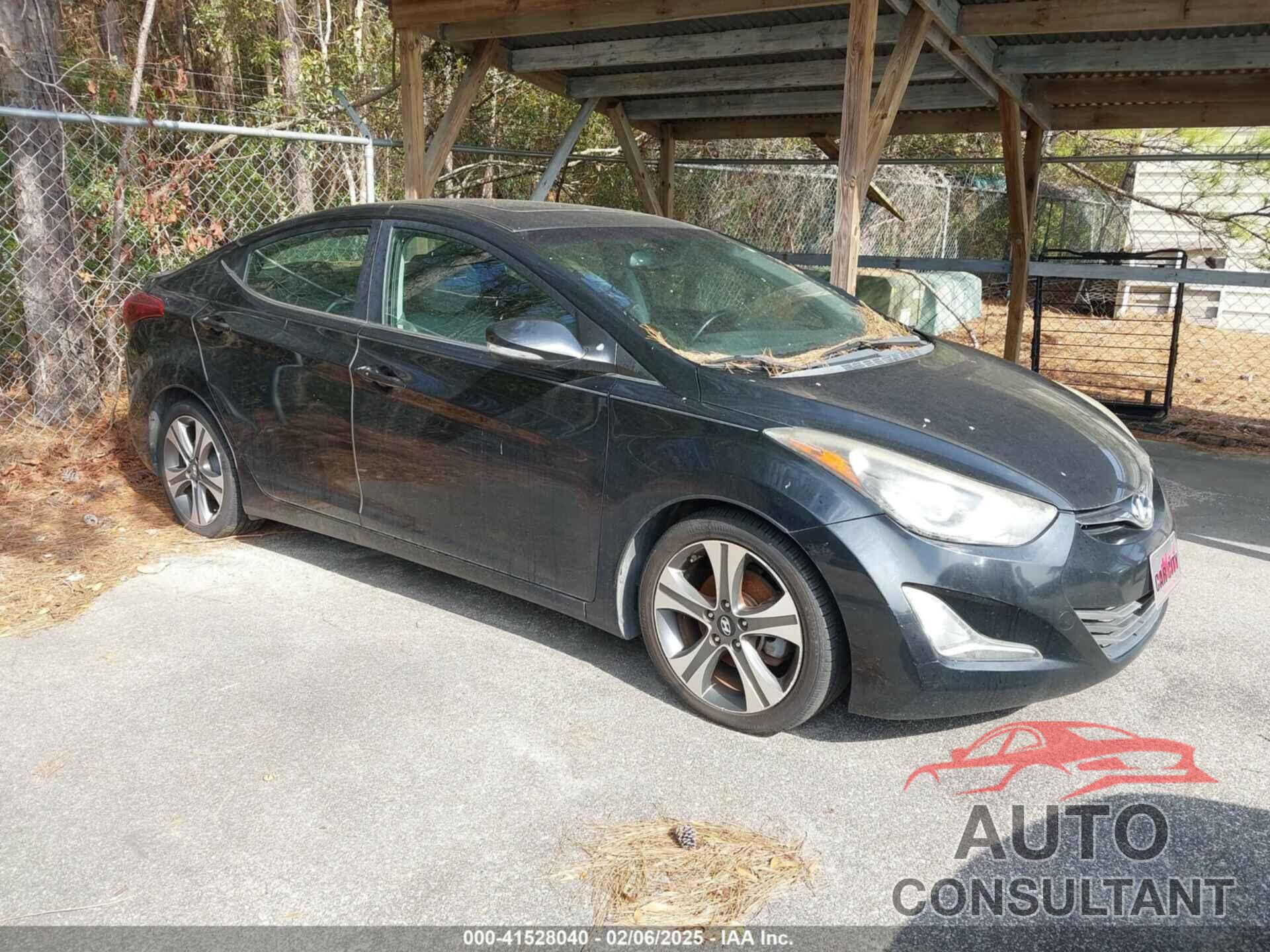 HYUNDAI ELANTRA 2015 - KMHDH4AH7FU233201