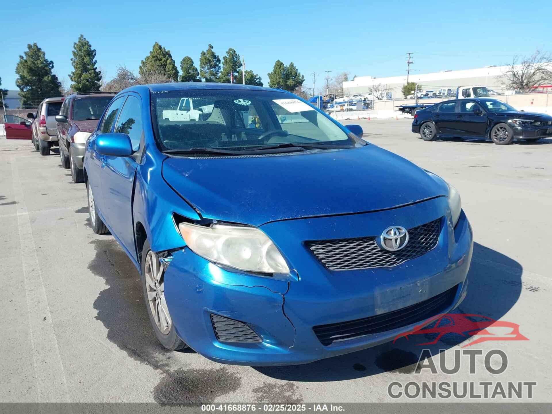 TOYOTA COROLLA 2010 - 2T1BU4EE7AC431256