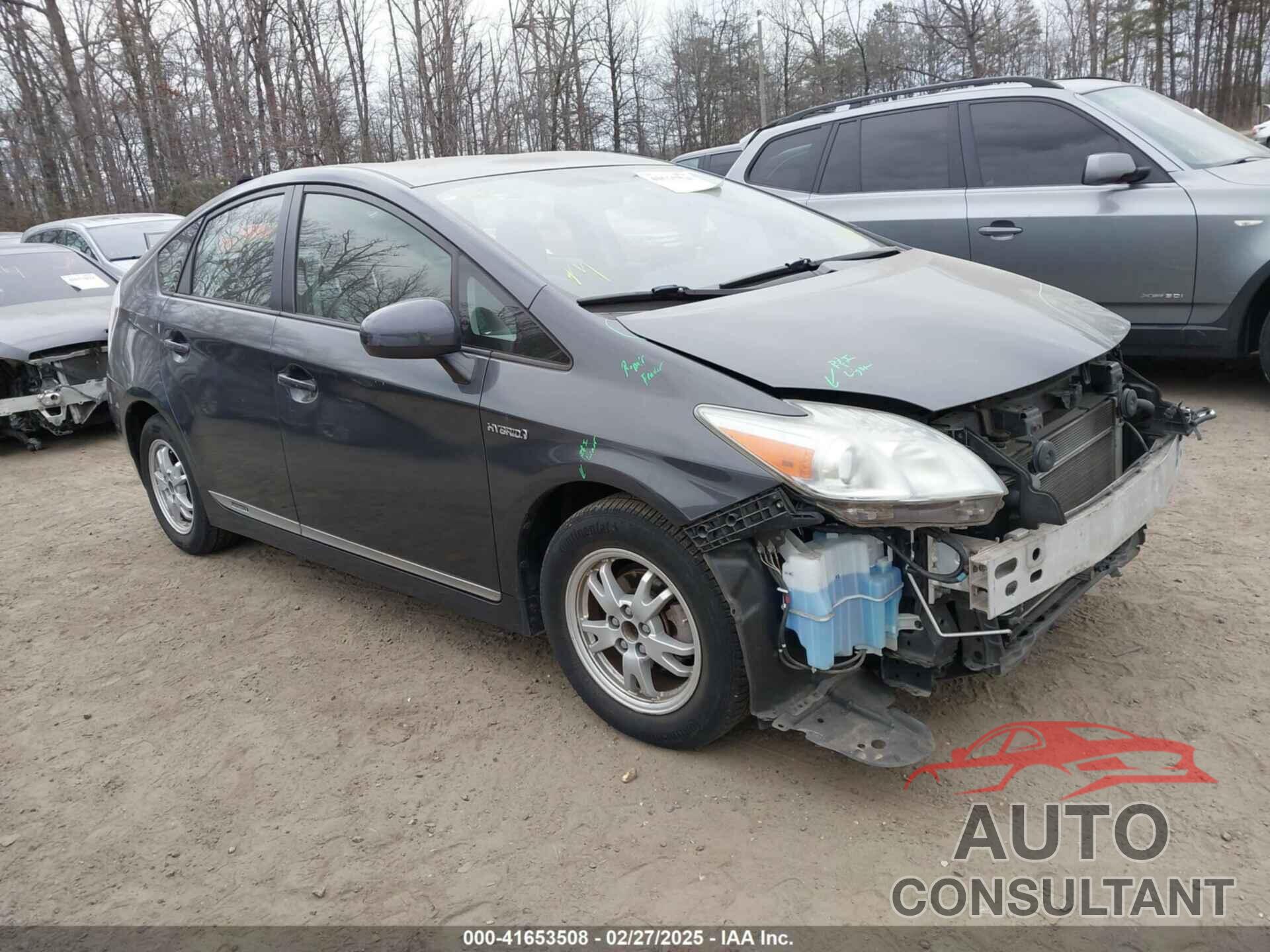 TOYOTA PRIUS 2011 - JTDKN3DU3B5333100