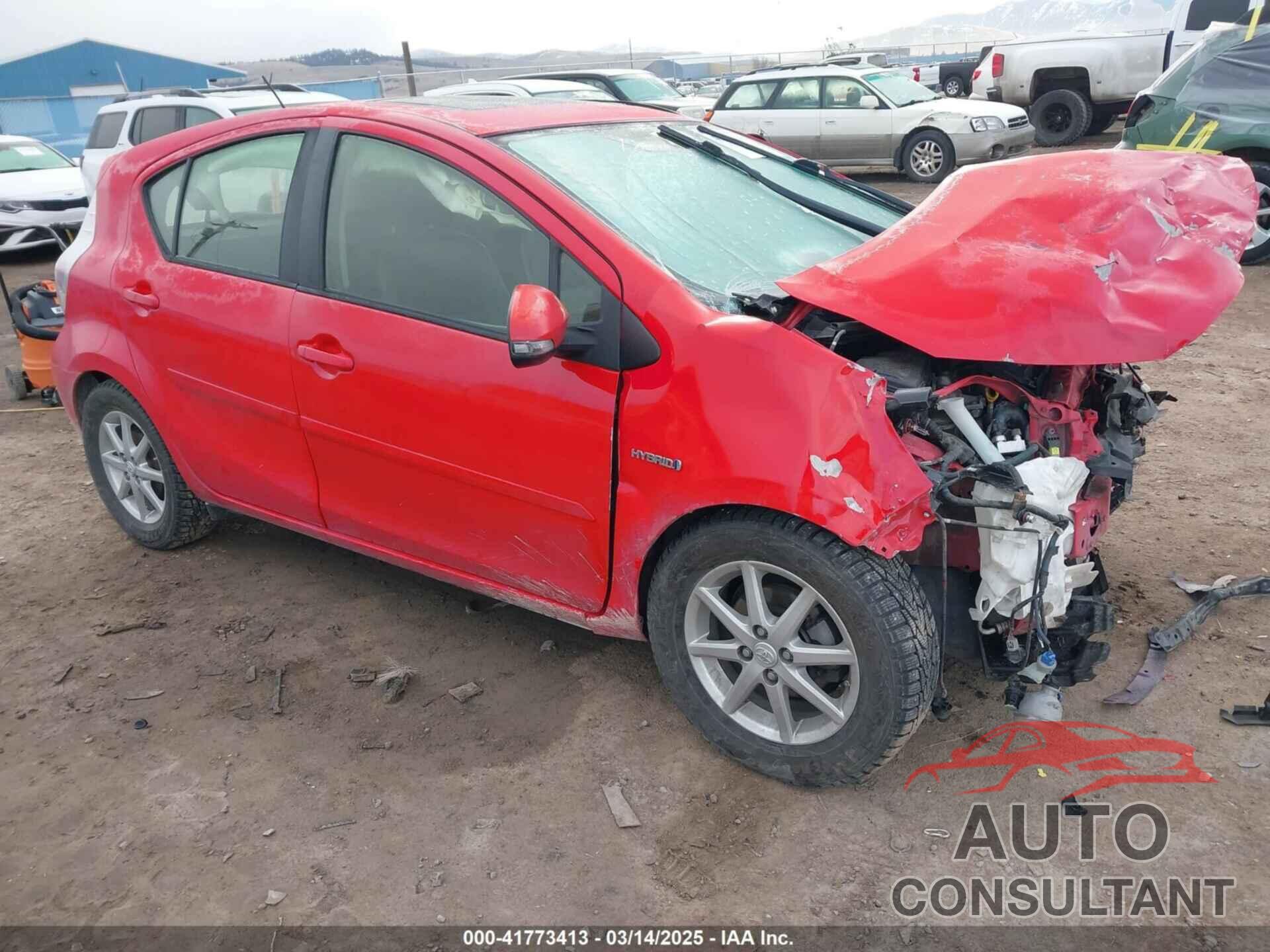 TOYOTA PRIUS C 2012 - JTDKDTB3XC1031261