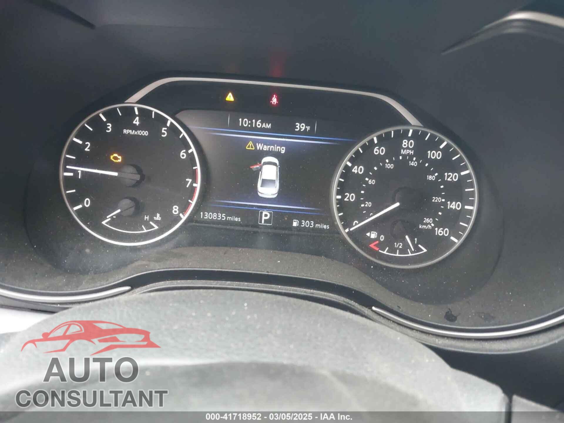 NISSAN MAXIMA 2017 - 1N4AA6AP8HC361766