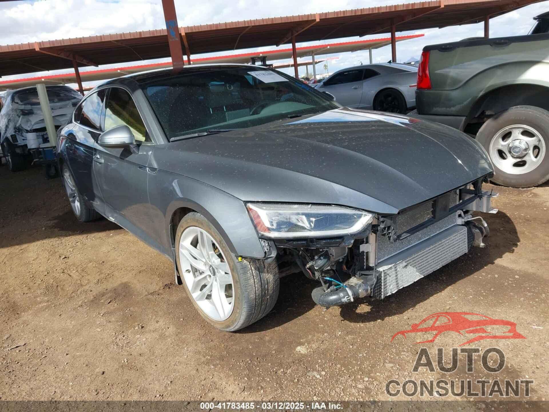 AUDI A5 2019 - WAUANCF51KA060972