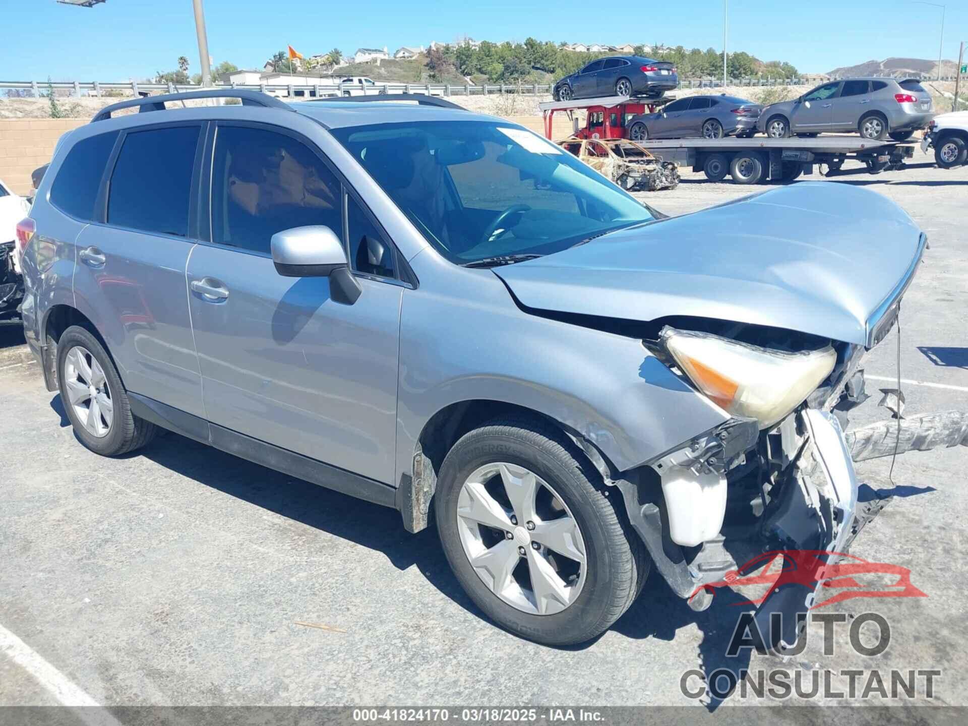 SUBARU FORESTER 2014 - JF2SJAJCXEH415681