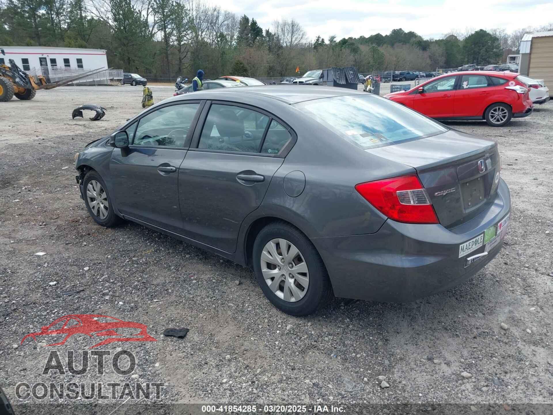 HONDA CIVIC 2012 - 19XFB2F53CE077962