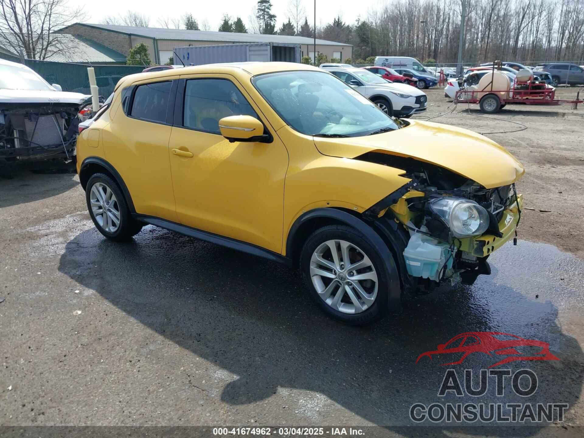 NISSAN JUKE 2016 - JN8AF5MVXGT659786