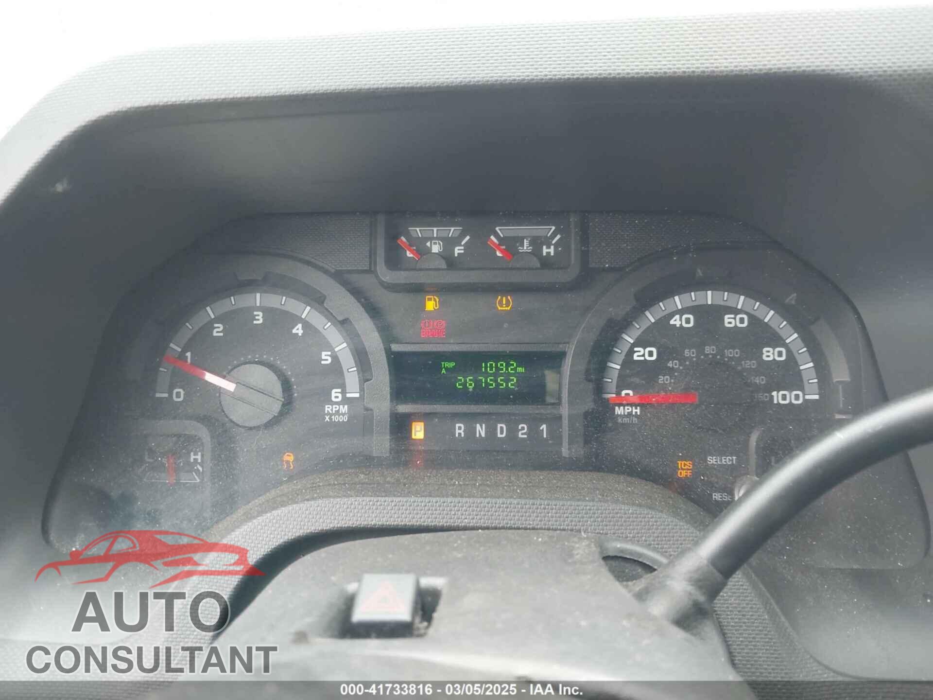 FORD E-150 2013 - 1FTNE1EW2DDA98781