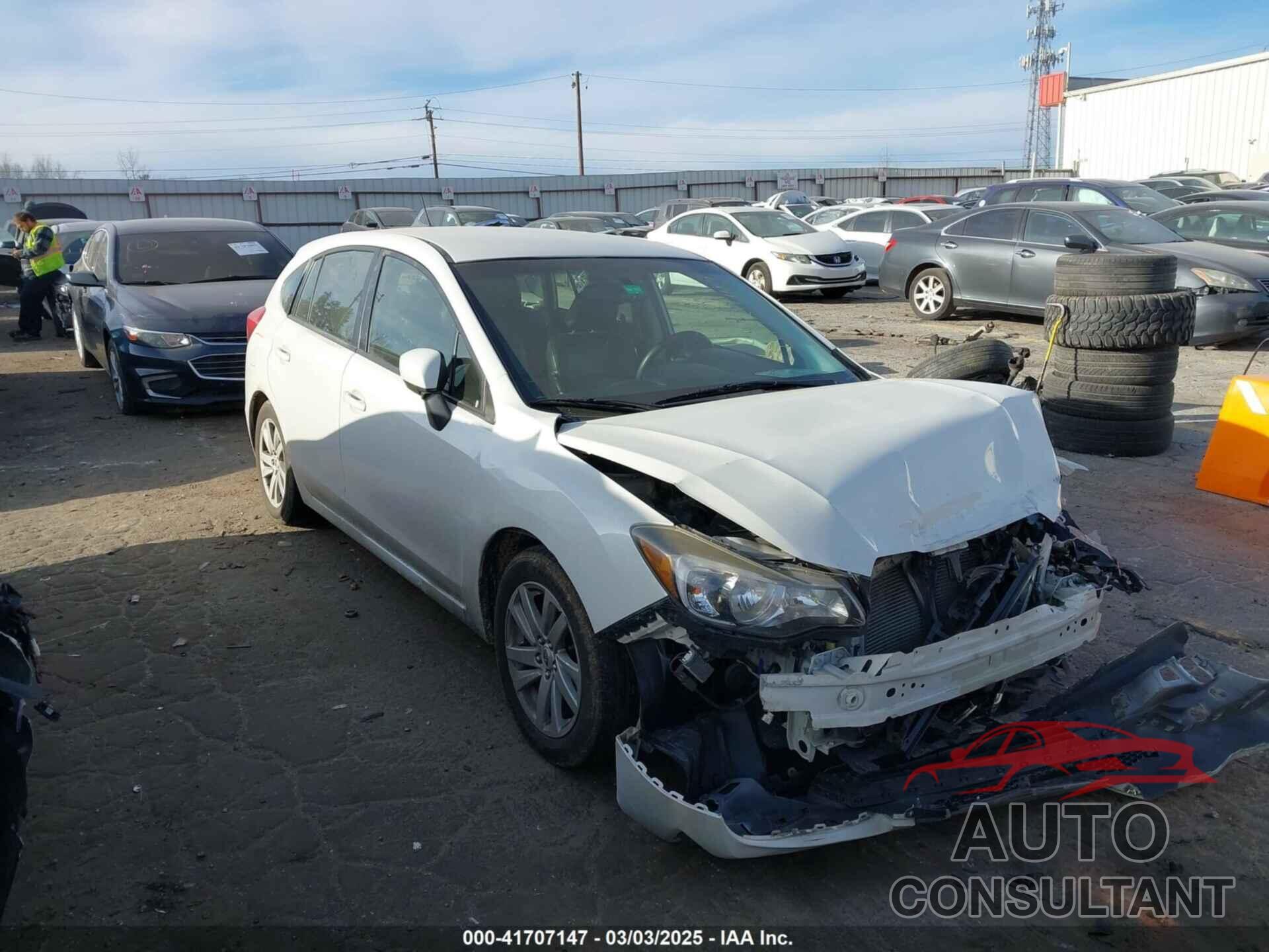 SUBARU IMPREZA 2015 - JF1GPAC61F8206802