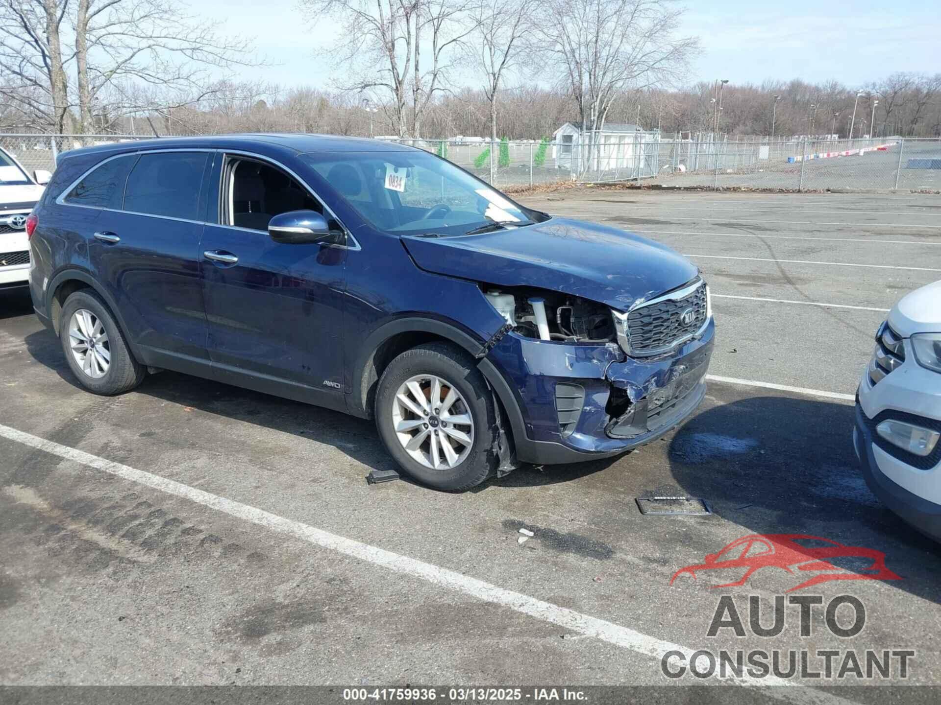 KIA SORENTO 2020 - 5XYPGDA38LG627828