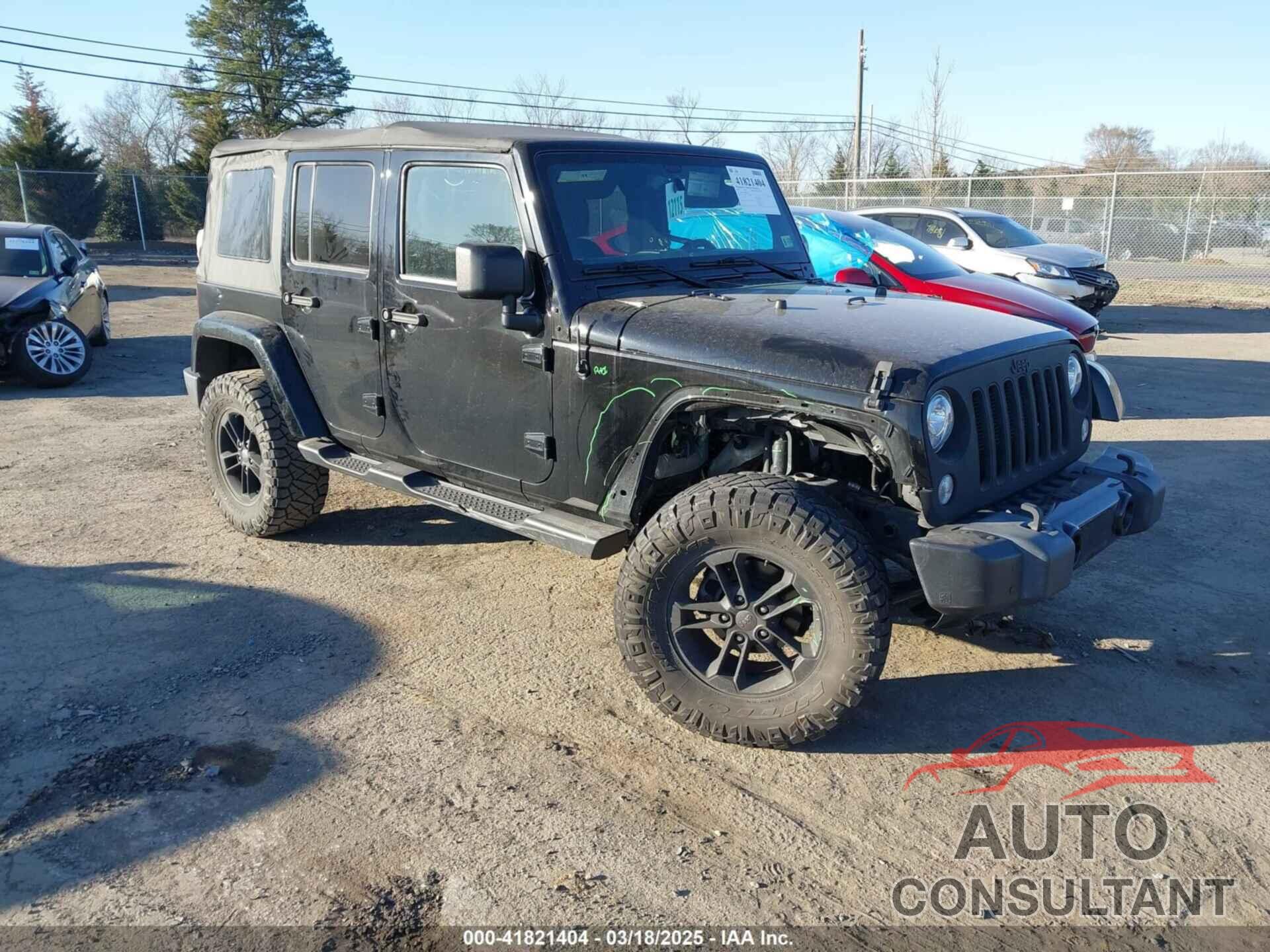 JEEP WRANGLER UNLIMITED 2017 - 1C4BJWEG5HL661855