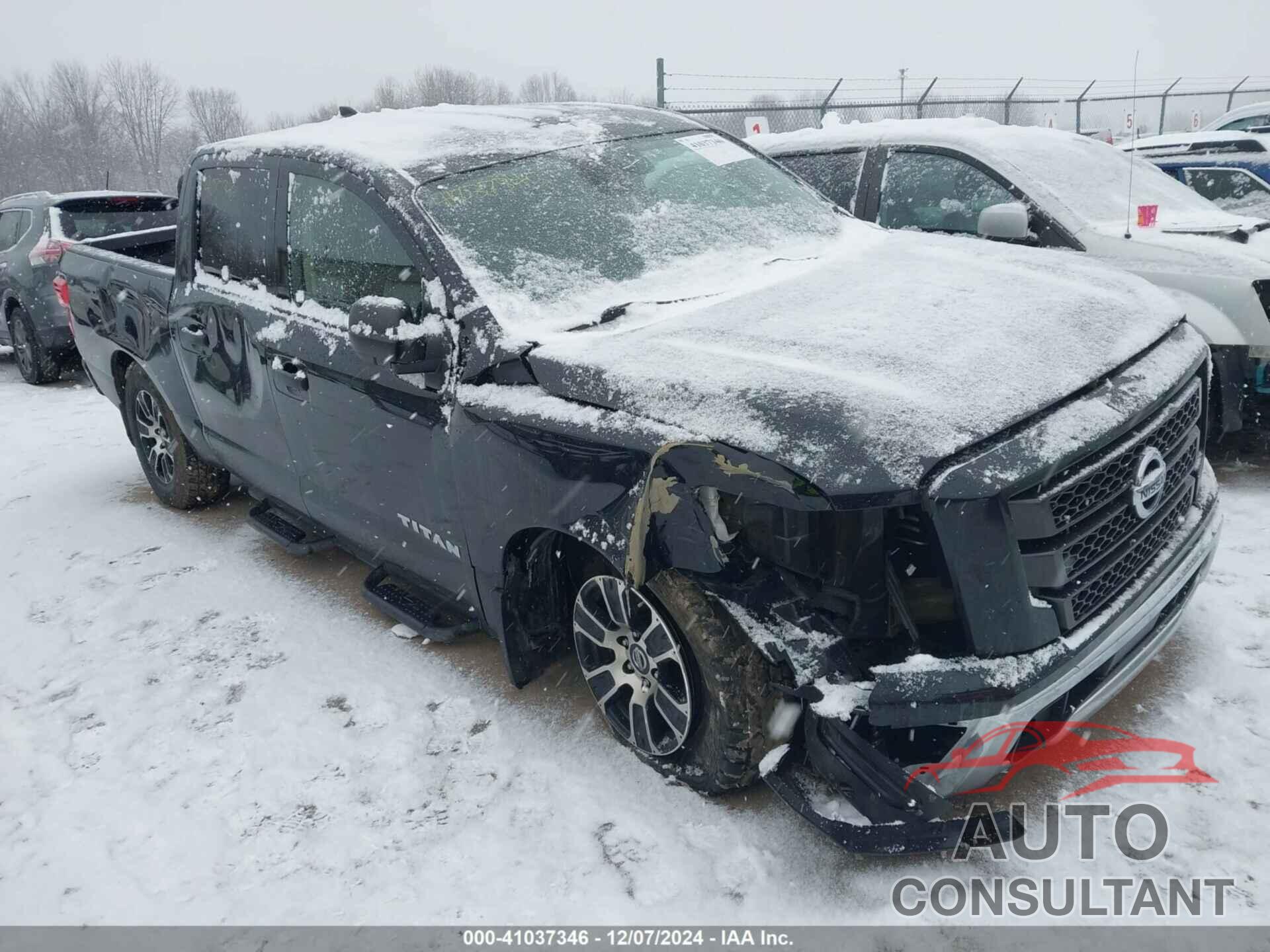 NISSAN TITAN 2022 - 1N6AA1EE3NN107661