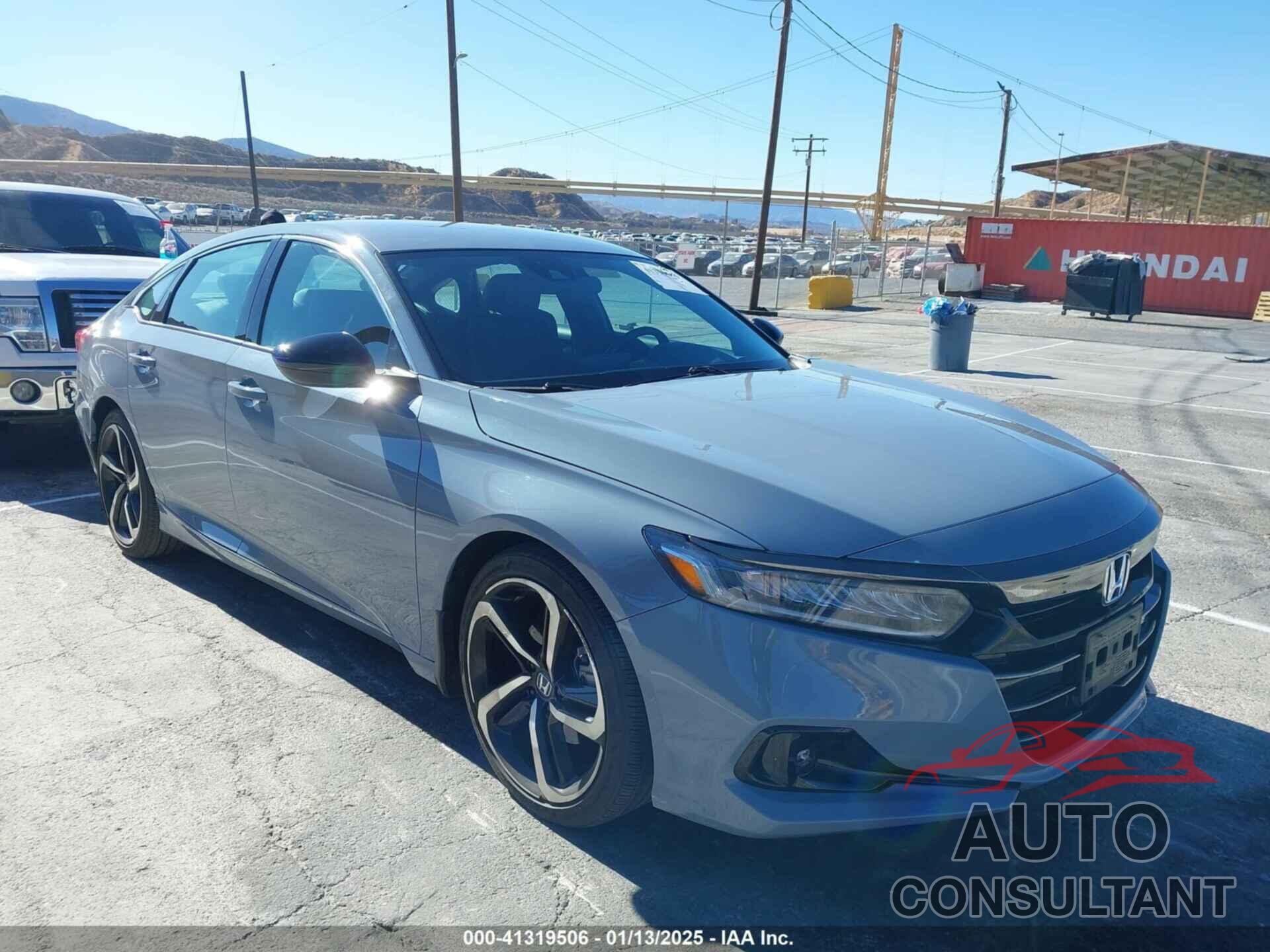 HONDA ACCORD 2022 - 1HGCV1F35NA108512