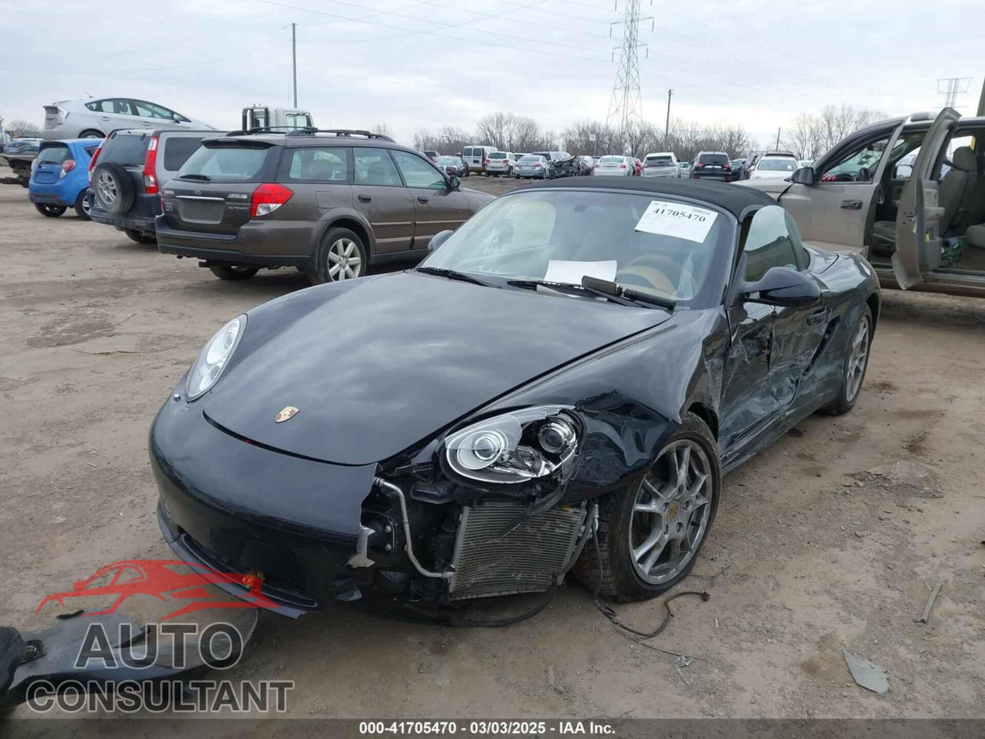 PORSCHE BOXSTER 2011 - WP0CA2A88BS710376