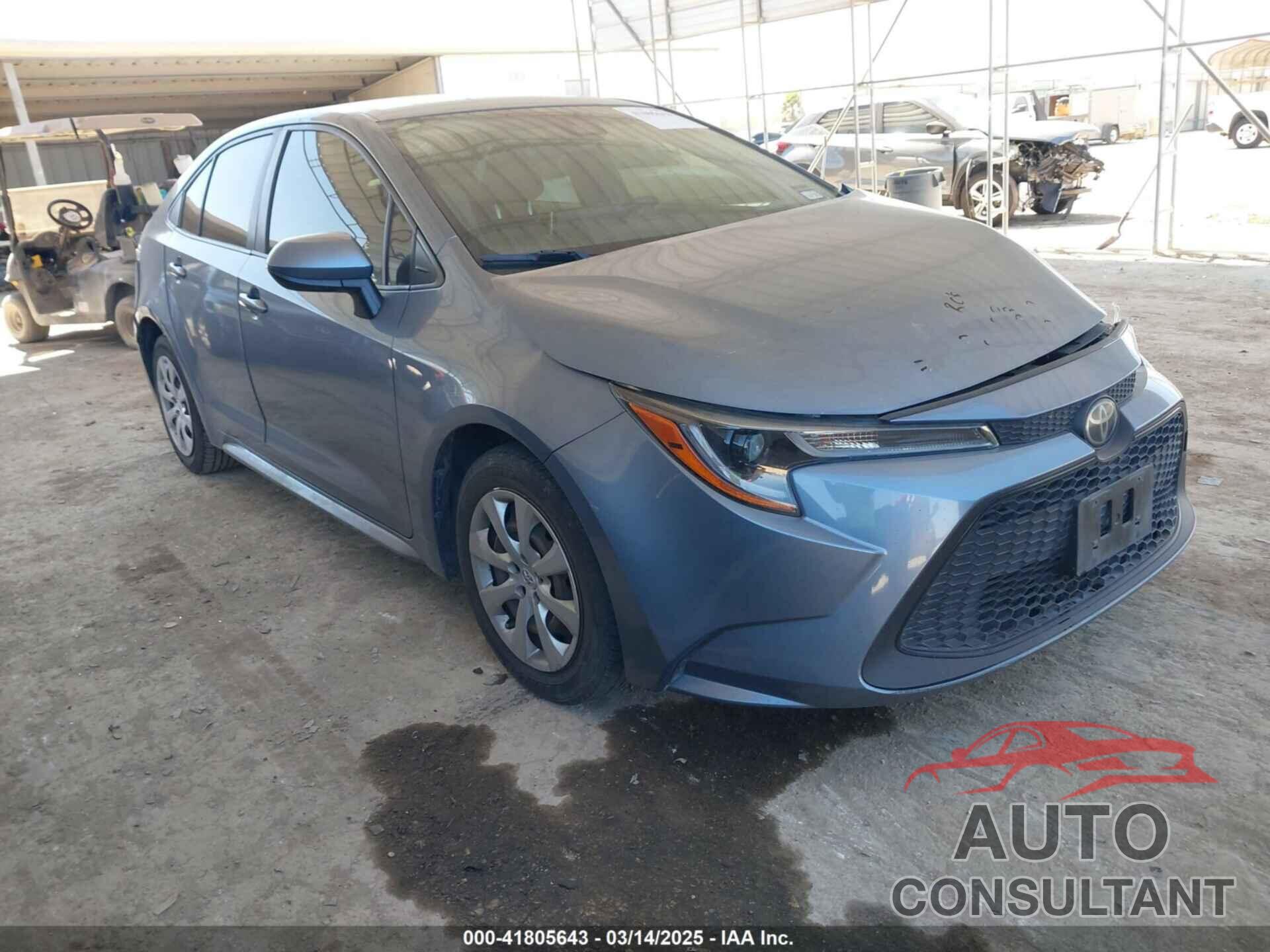TOYOTA COROLLA 2020 - JTDEPRAEXLJ112318